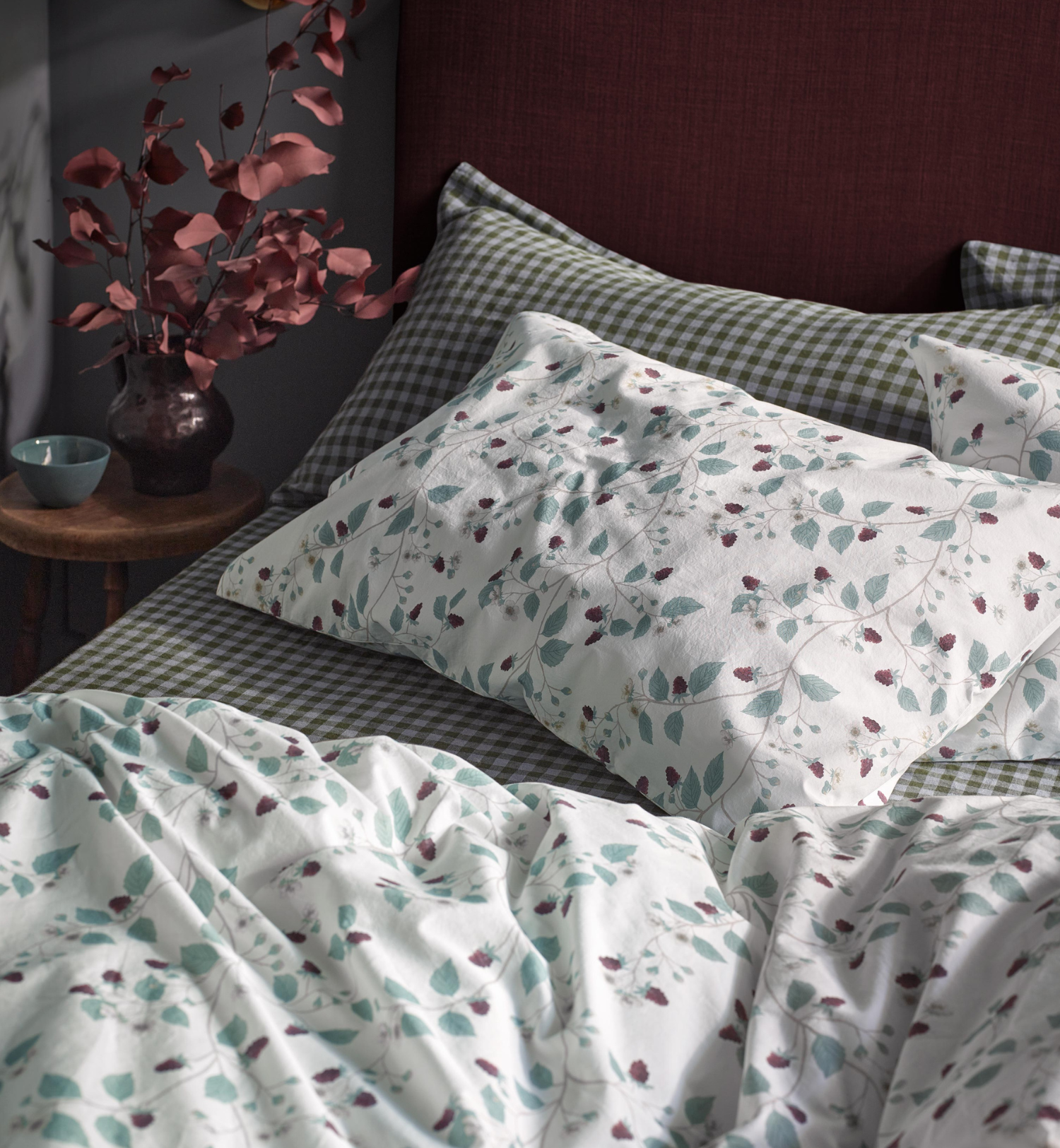 Blackberry Bramble Cotton Duvet Set