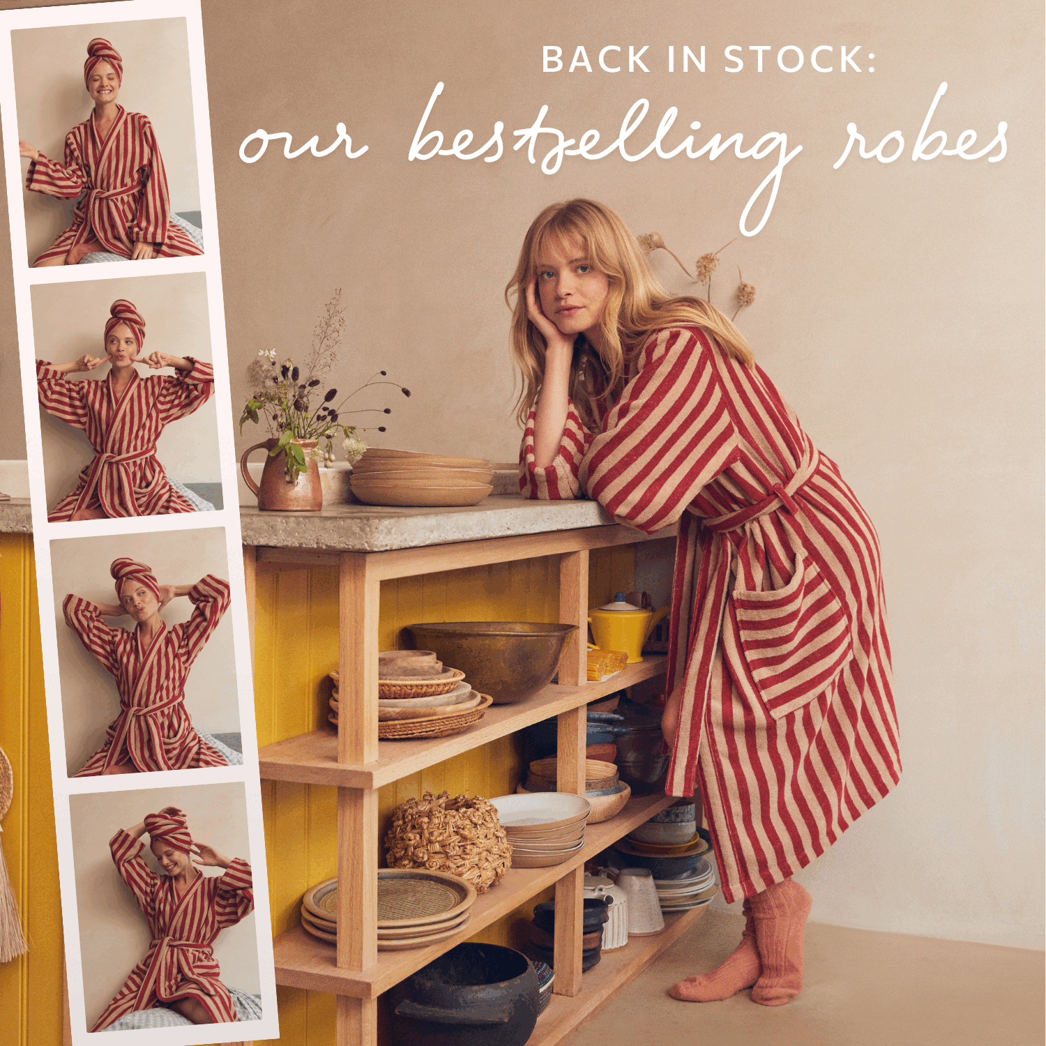 Our bestselling robes are BACK in stock!