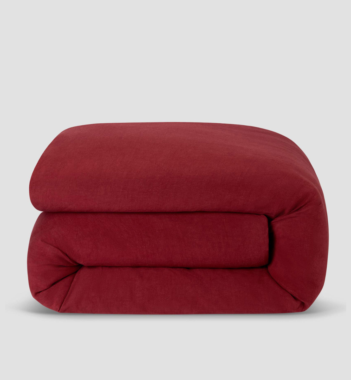 Rhubarb 100% Linen Duvet Cover