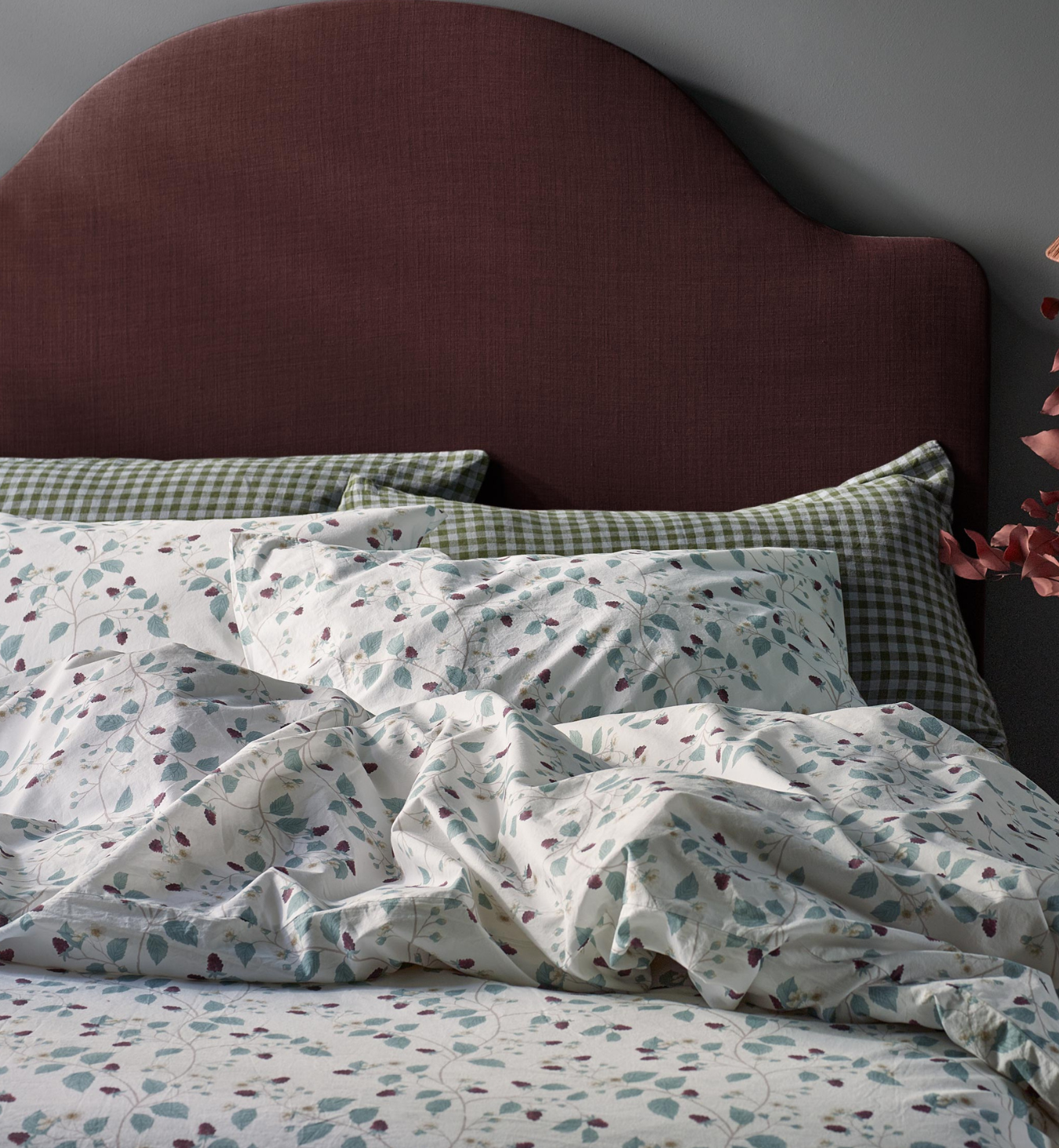 Blackberry Bramble Cotton Duvet Set