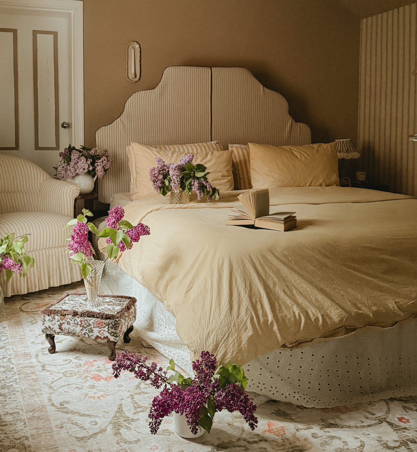 Butter Yellow Linen Blend Duvet Cover 
