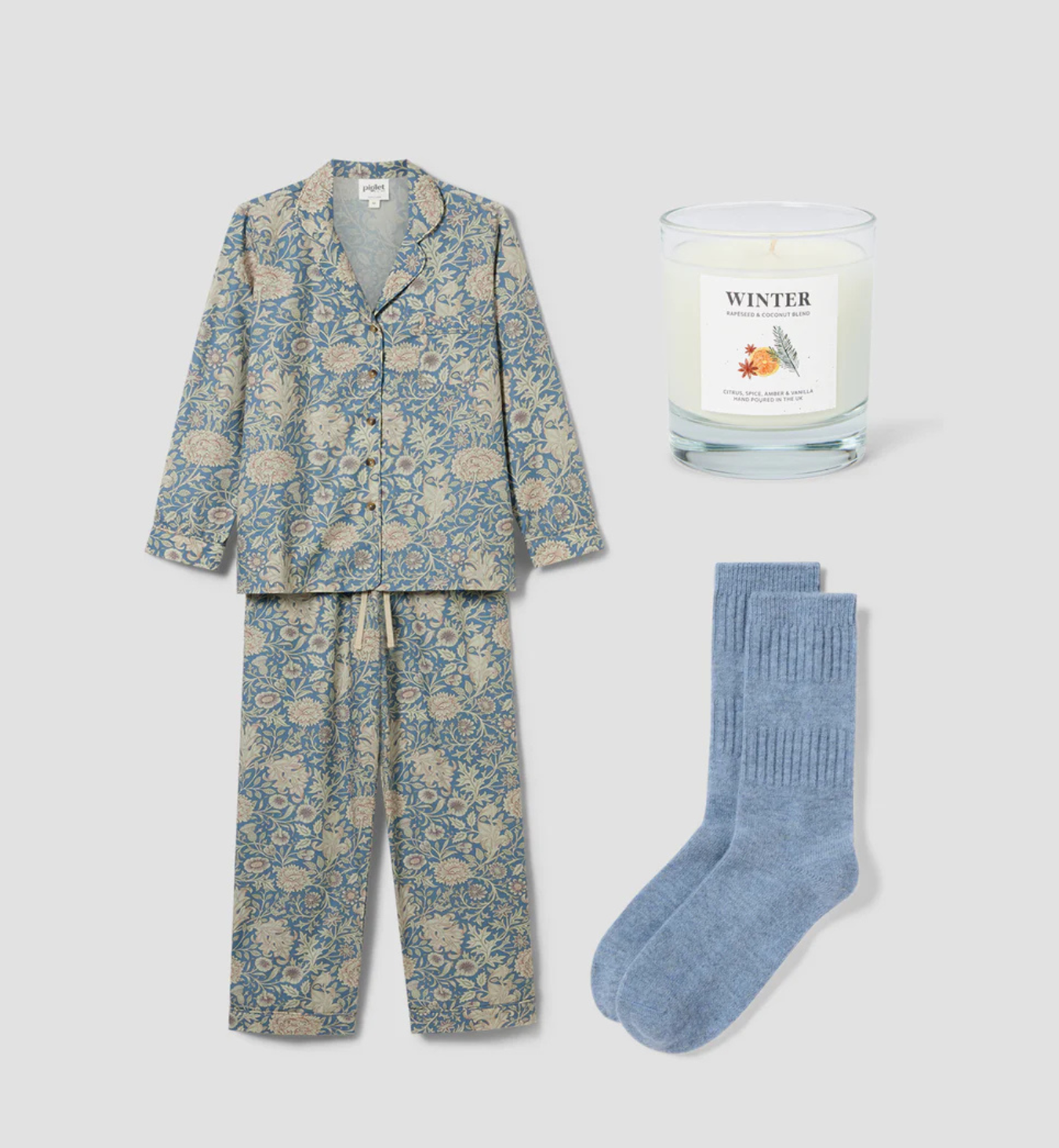 Luxury Cosiness: Morris & Co Double Bough Lovely Cotton PJ Bundle