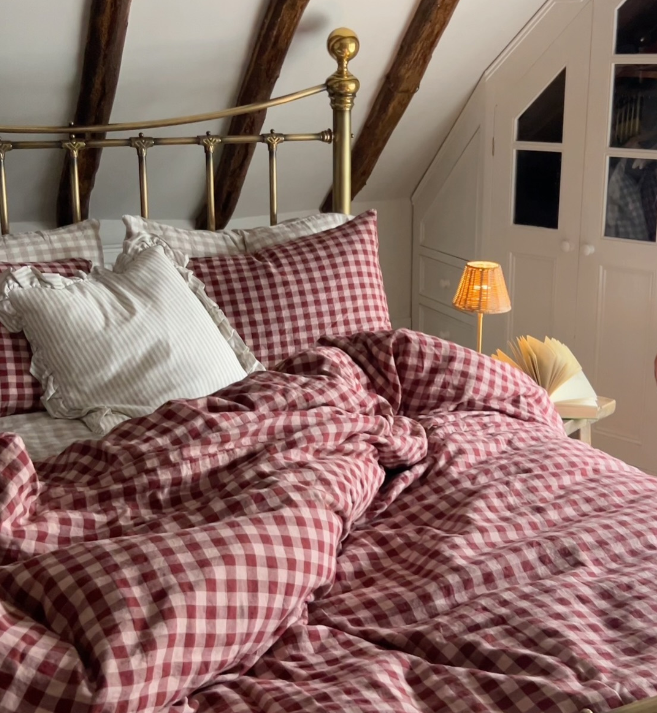 Rhubarb & Rose Pembroke Gingham 