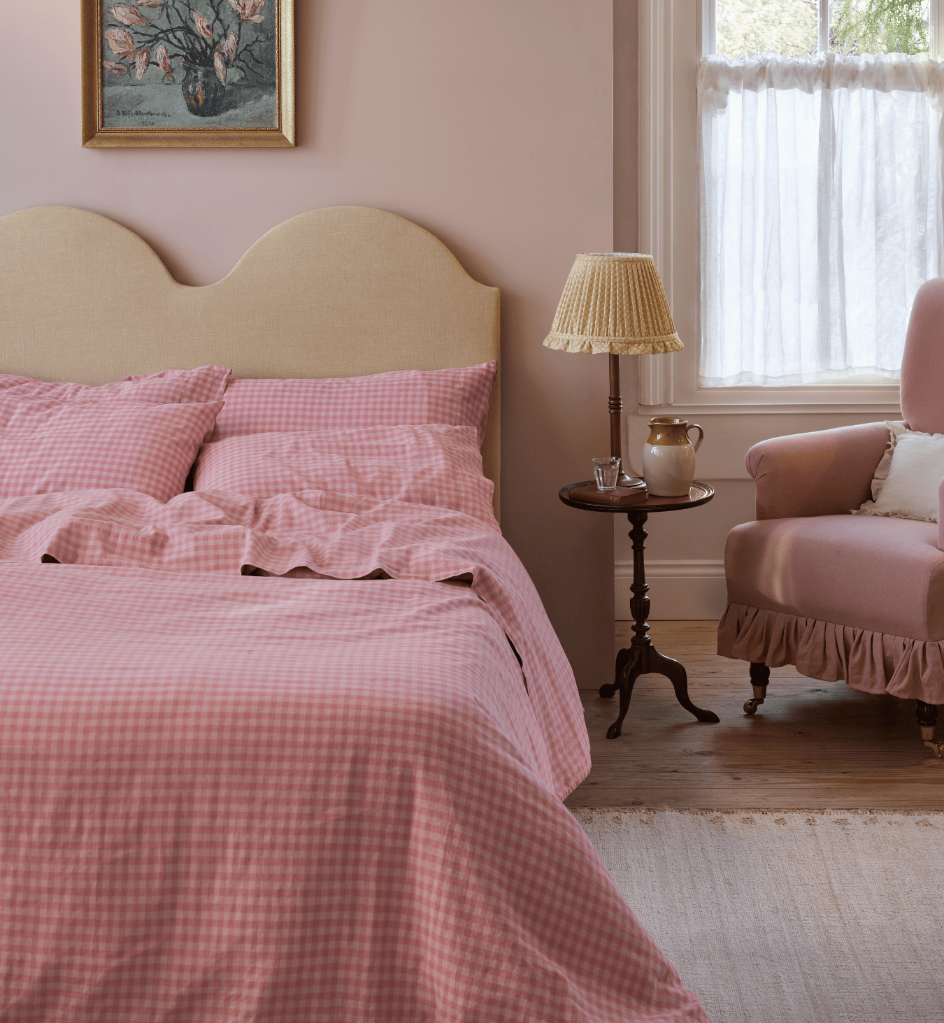 NEW COLOUR DRENCHED GINGHAM