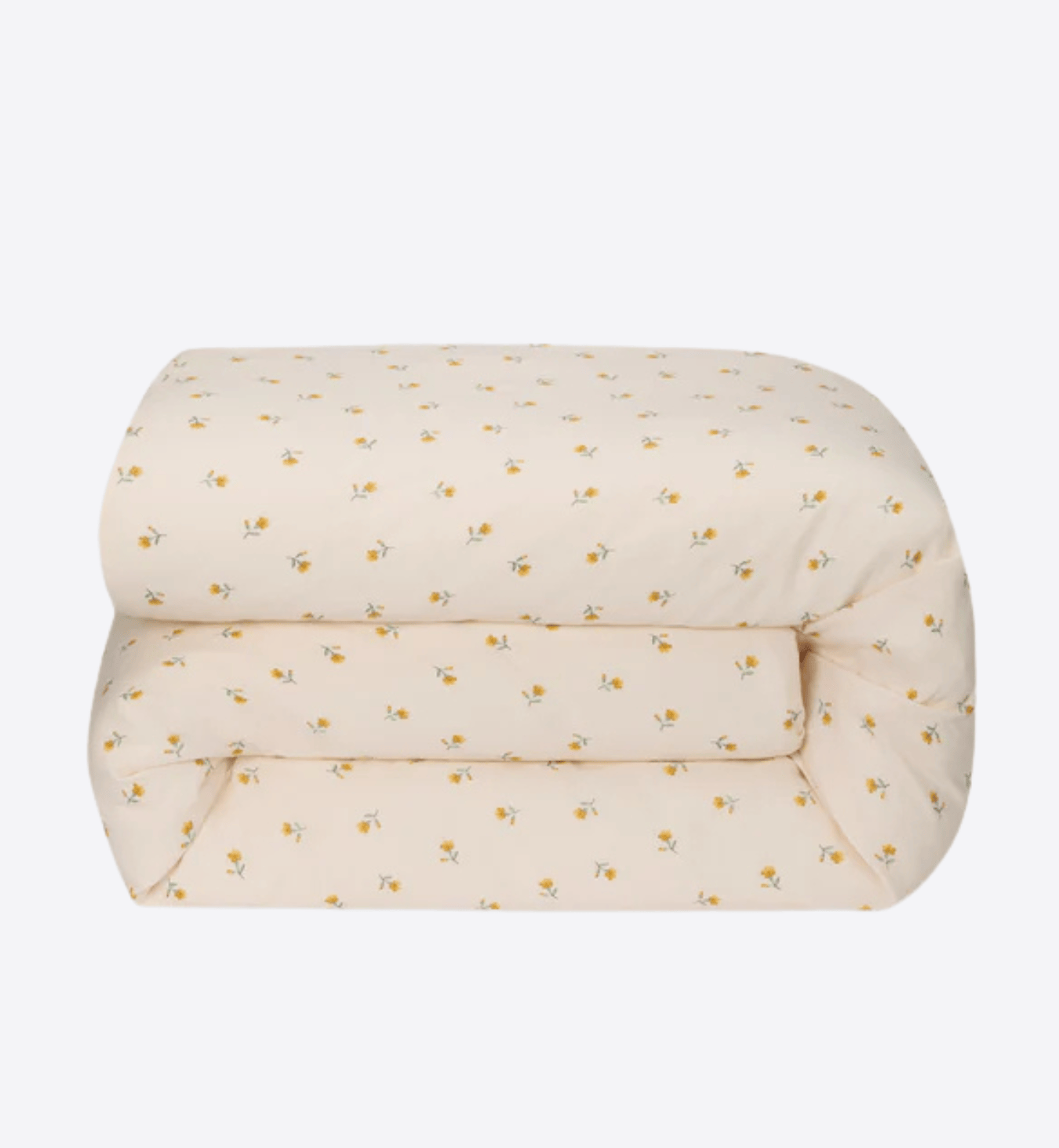 Honey Posy Bud Linen Blend Duvet Cover 