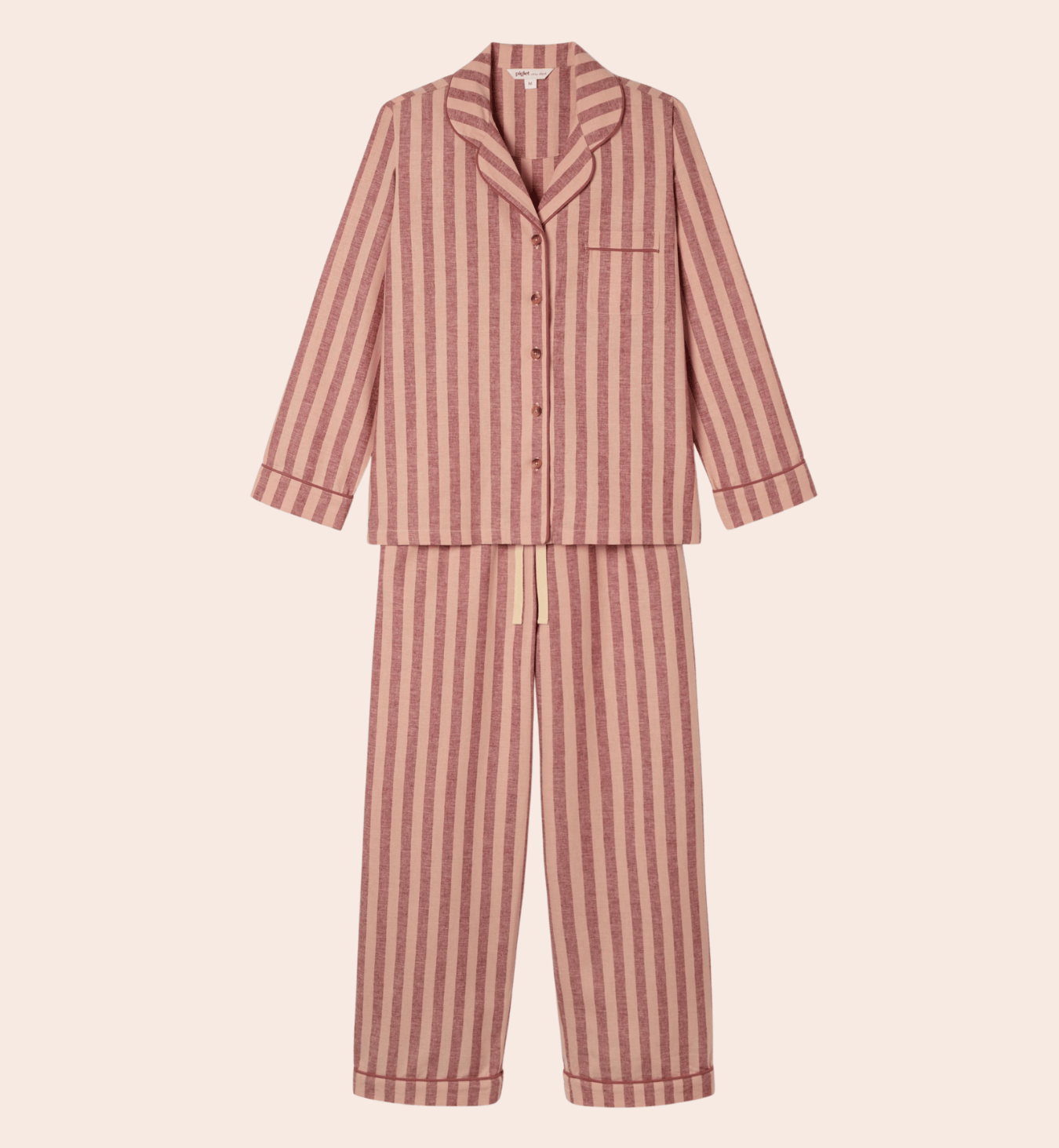 Rhubarb & Rose Pembroke Stripe Linen Blend Trouser Set