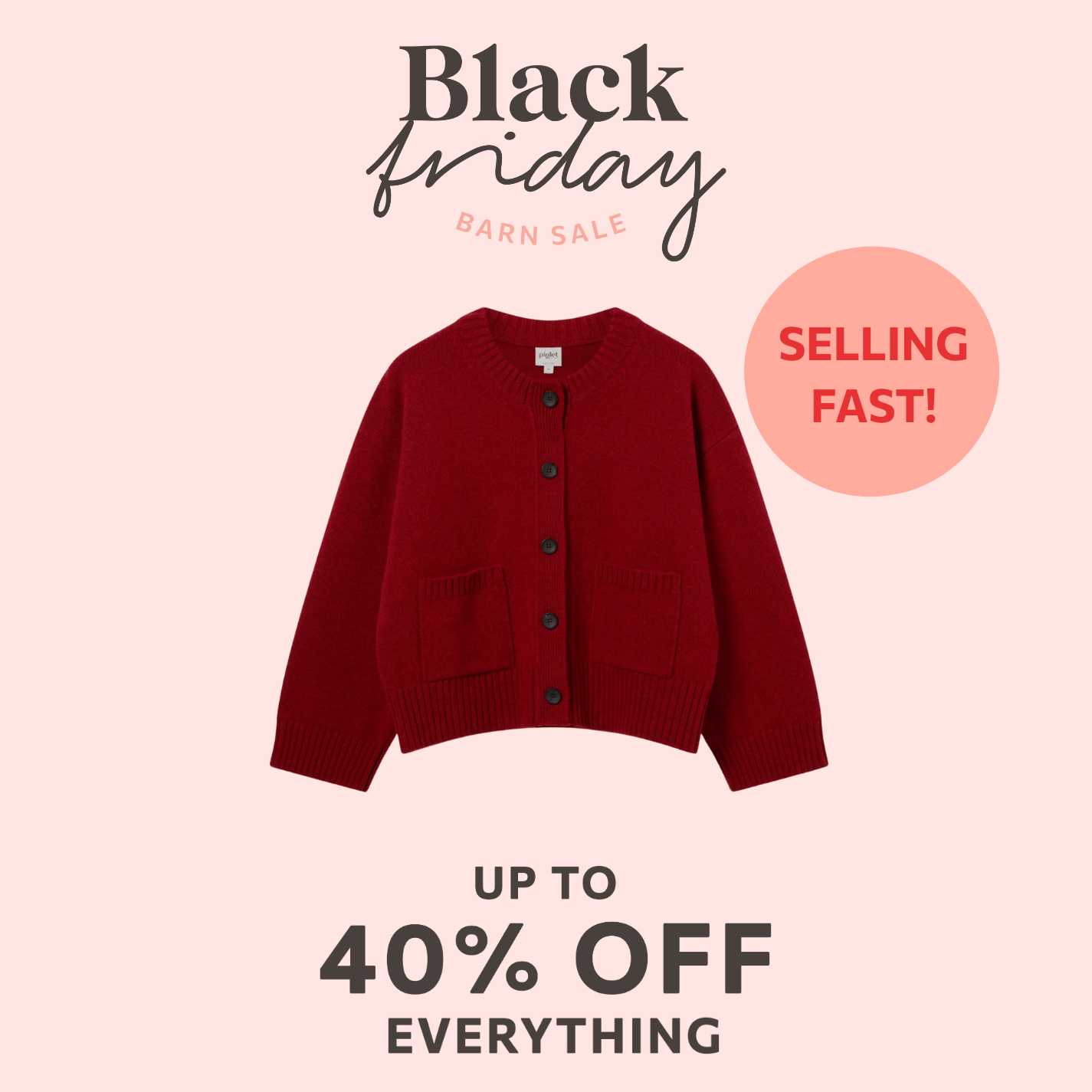 Black Friday Barn Sale