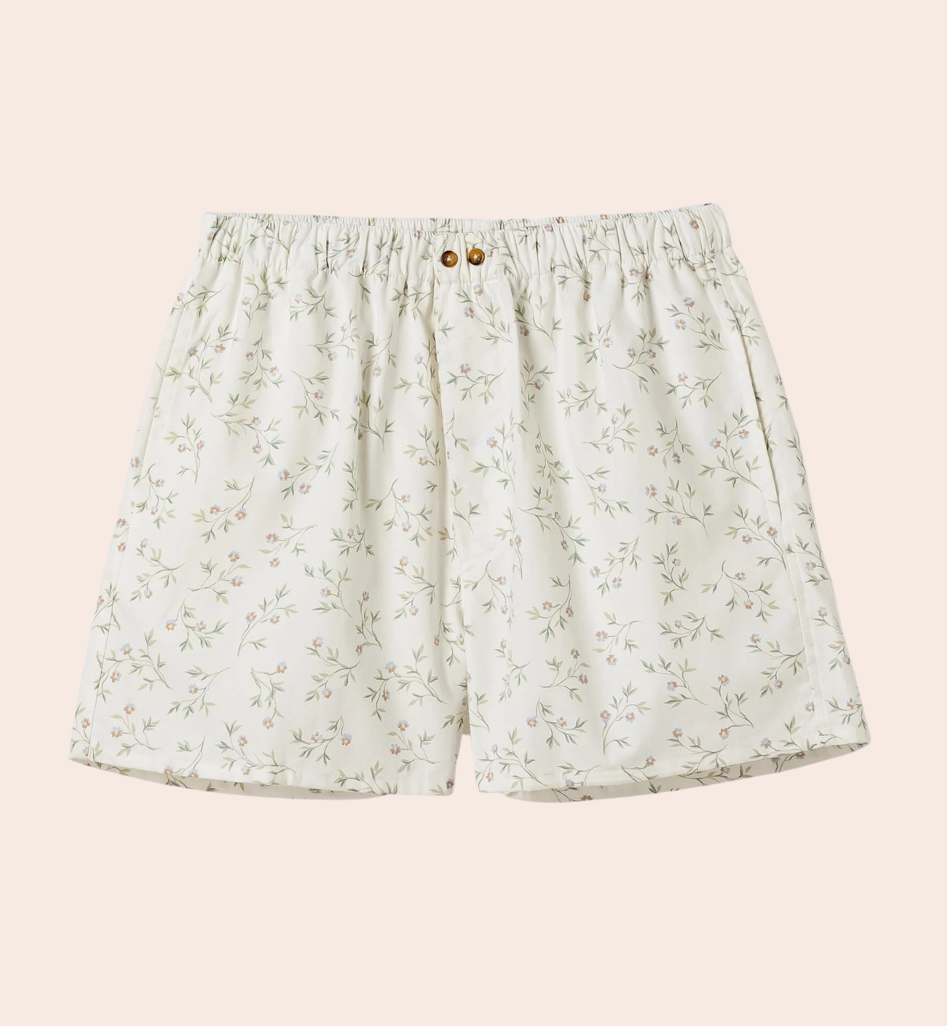 Spring Sprig Floral Cotton Boxer Short