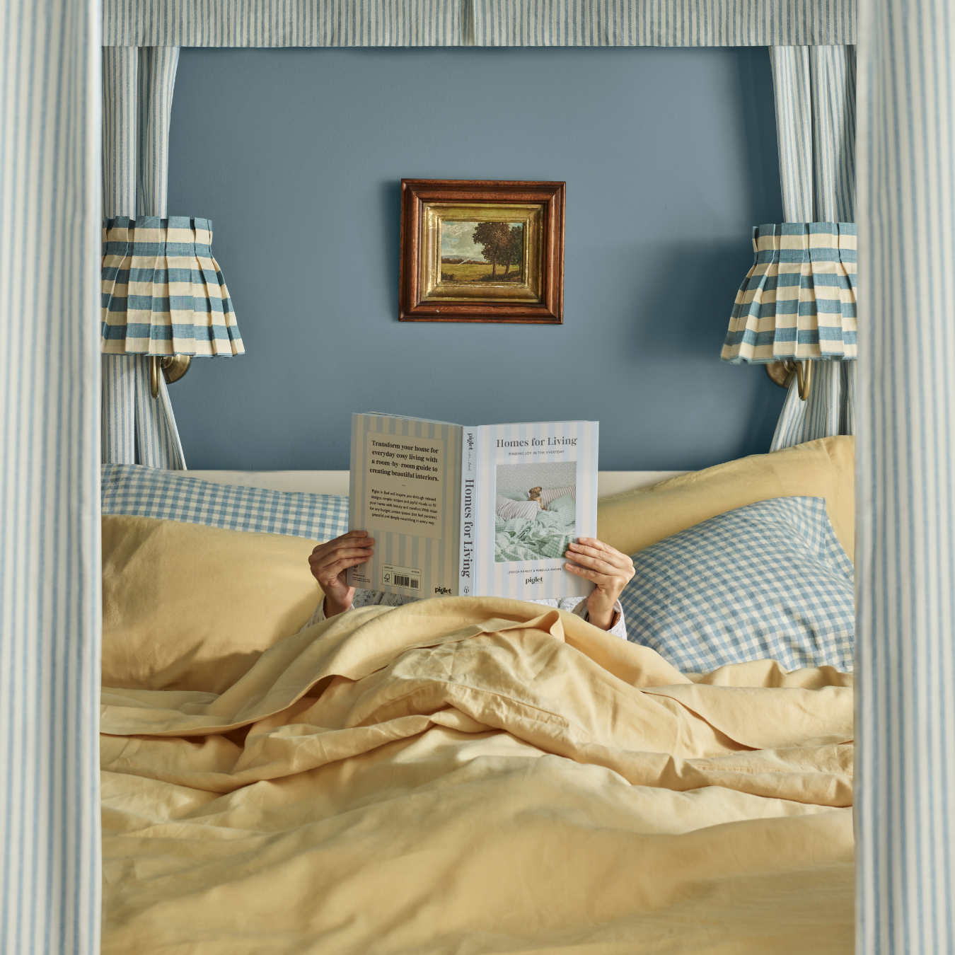 Homes for Living, By Piglet in Bed