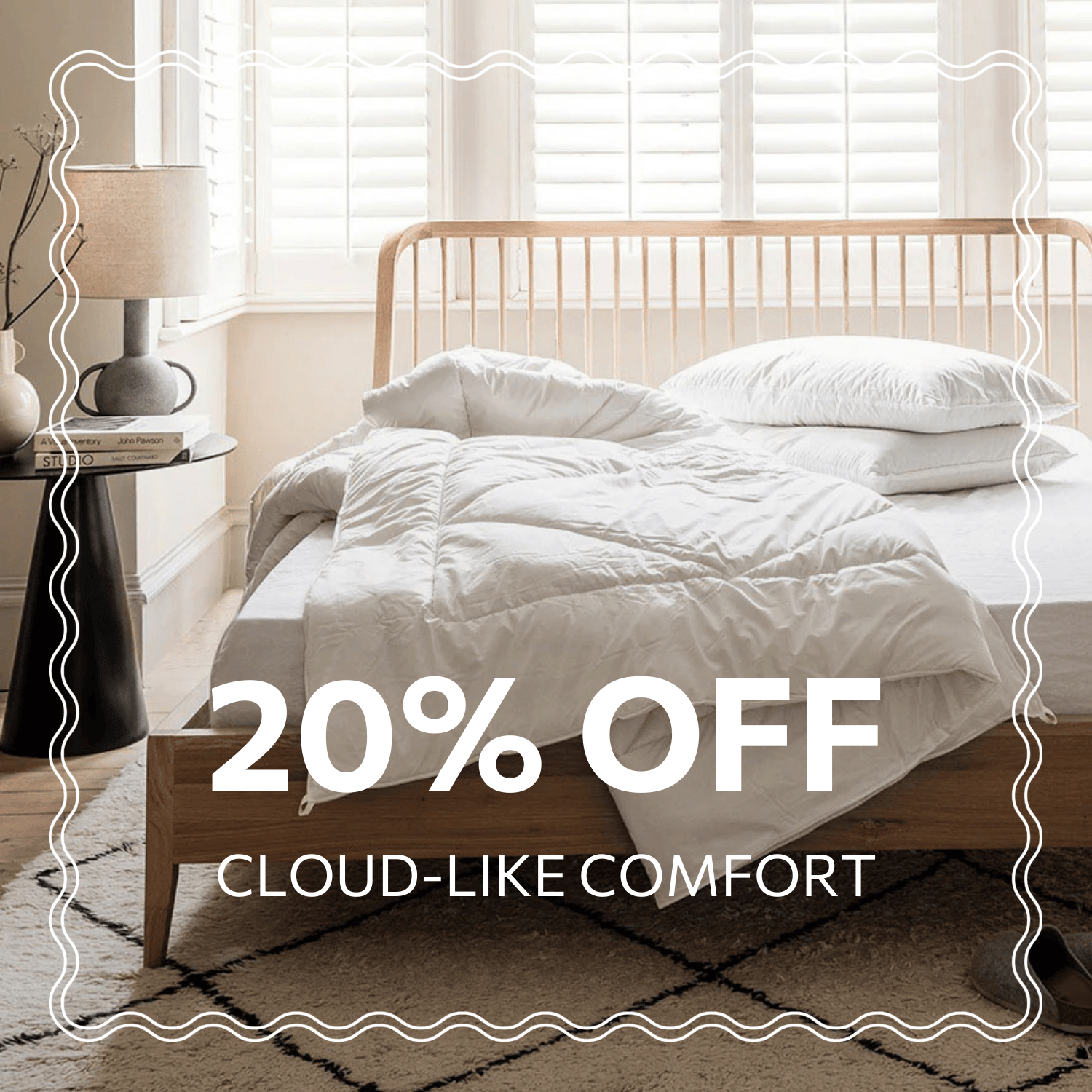 20% Off Cloud-Like Comfort
