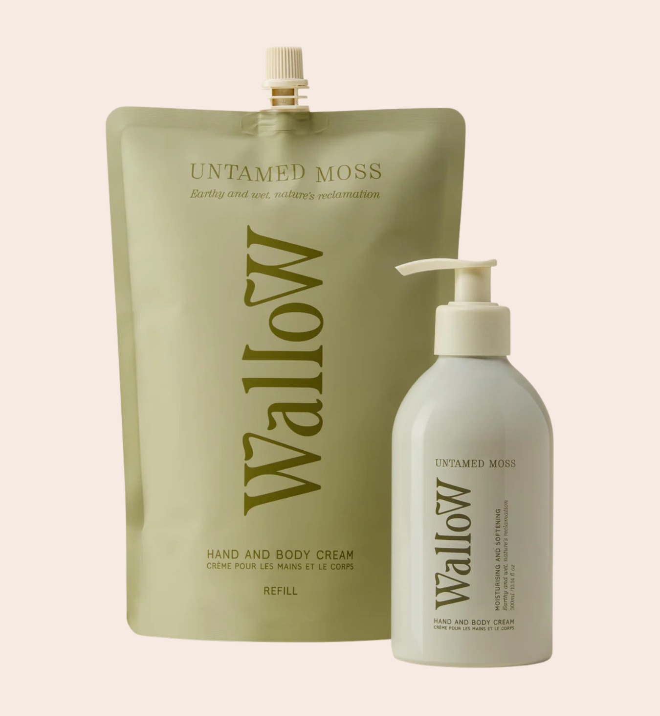 Wallow Untamed Moss Hand & Body Cream Refill