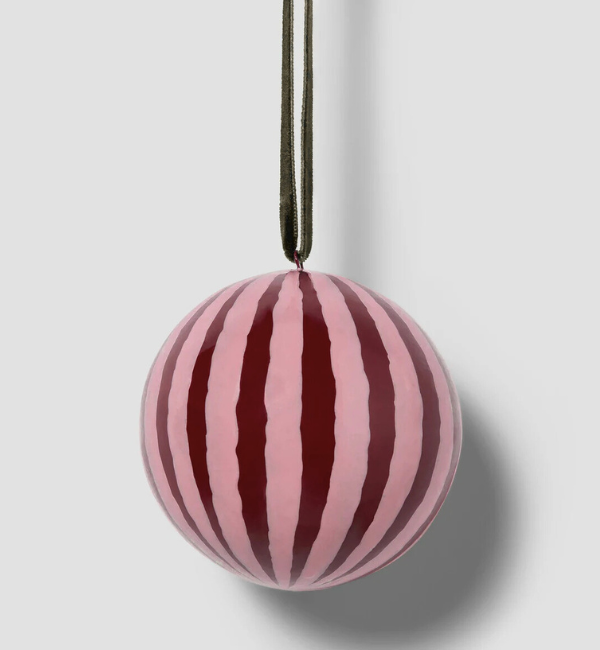 Rhubarb & Rose Christmas Bauble