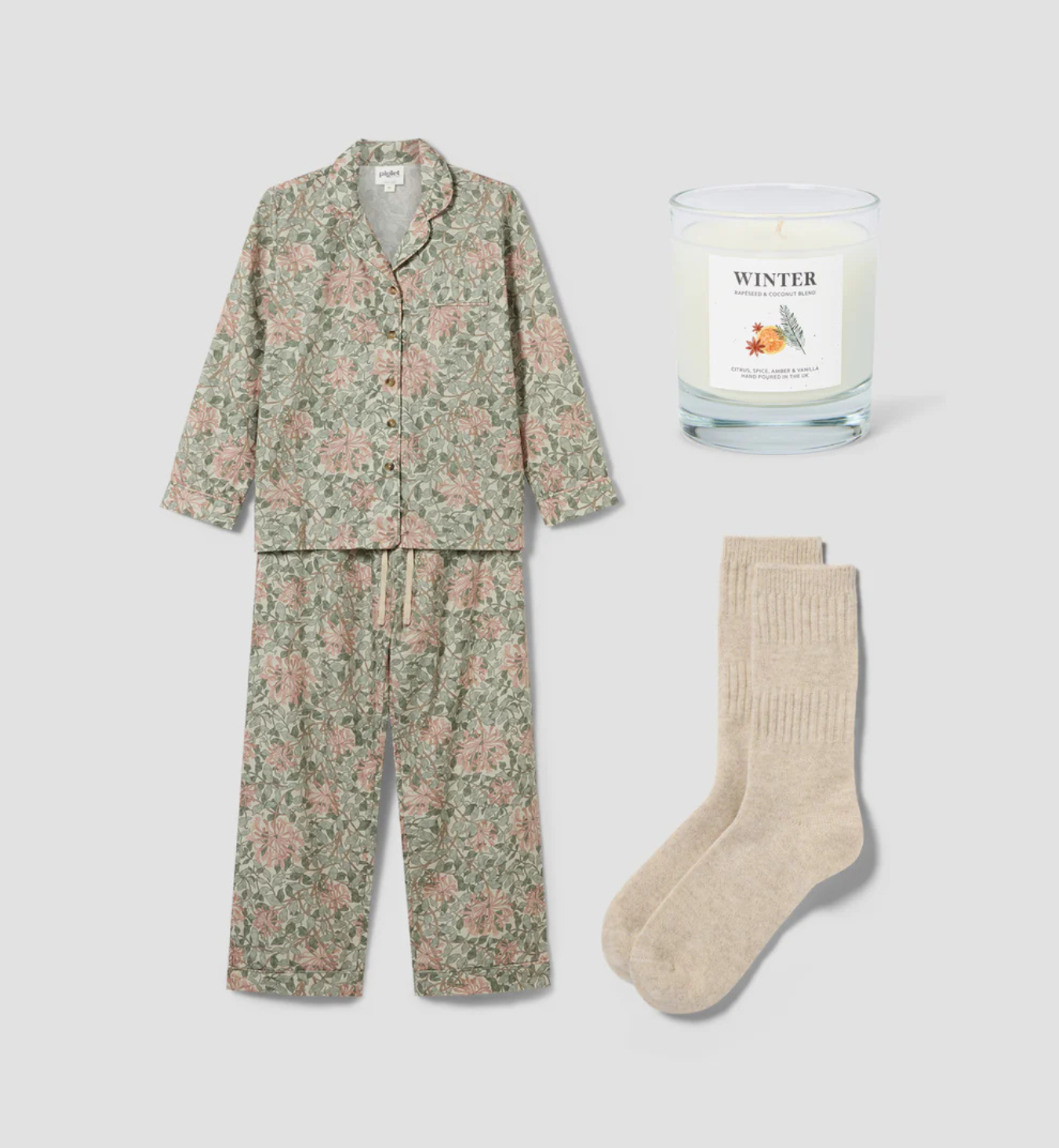 Luxury Cosiness: Morris & Co Honeysuckle Lovely Cotton PJ Bundle