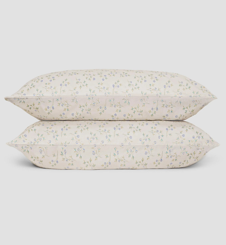 Spring Sprig Cotton Pillowcases (Pair)