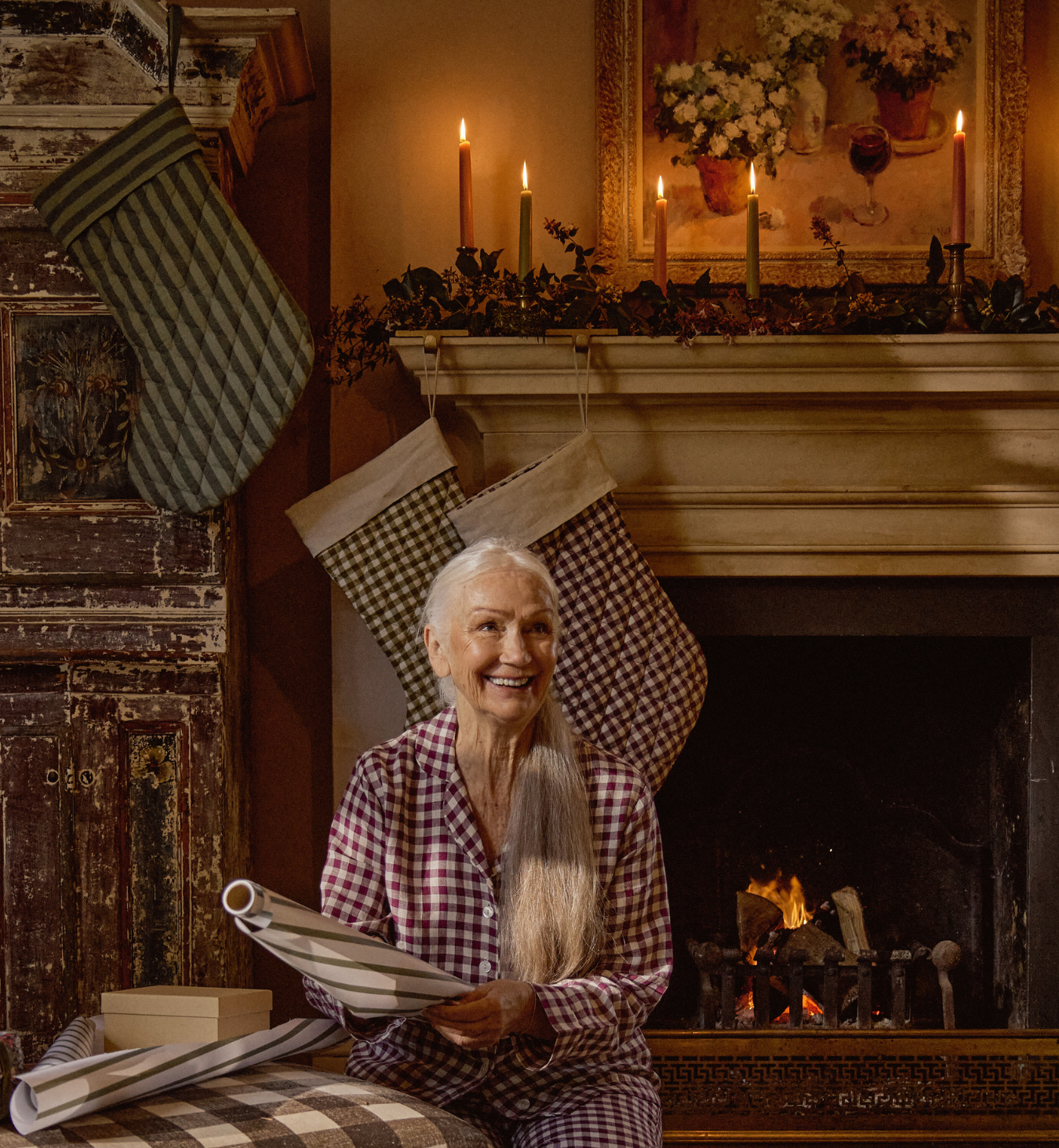 Christmas Happy Lady