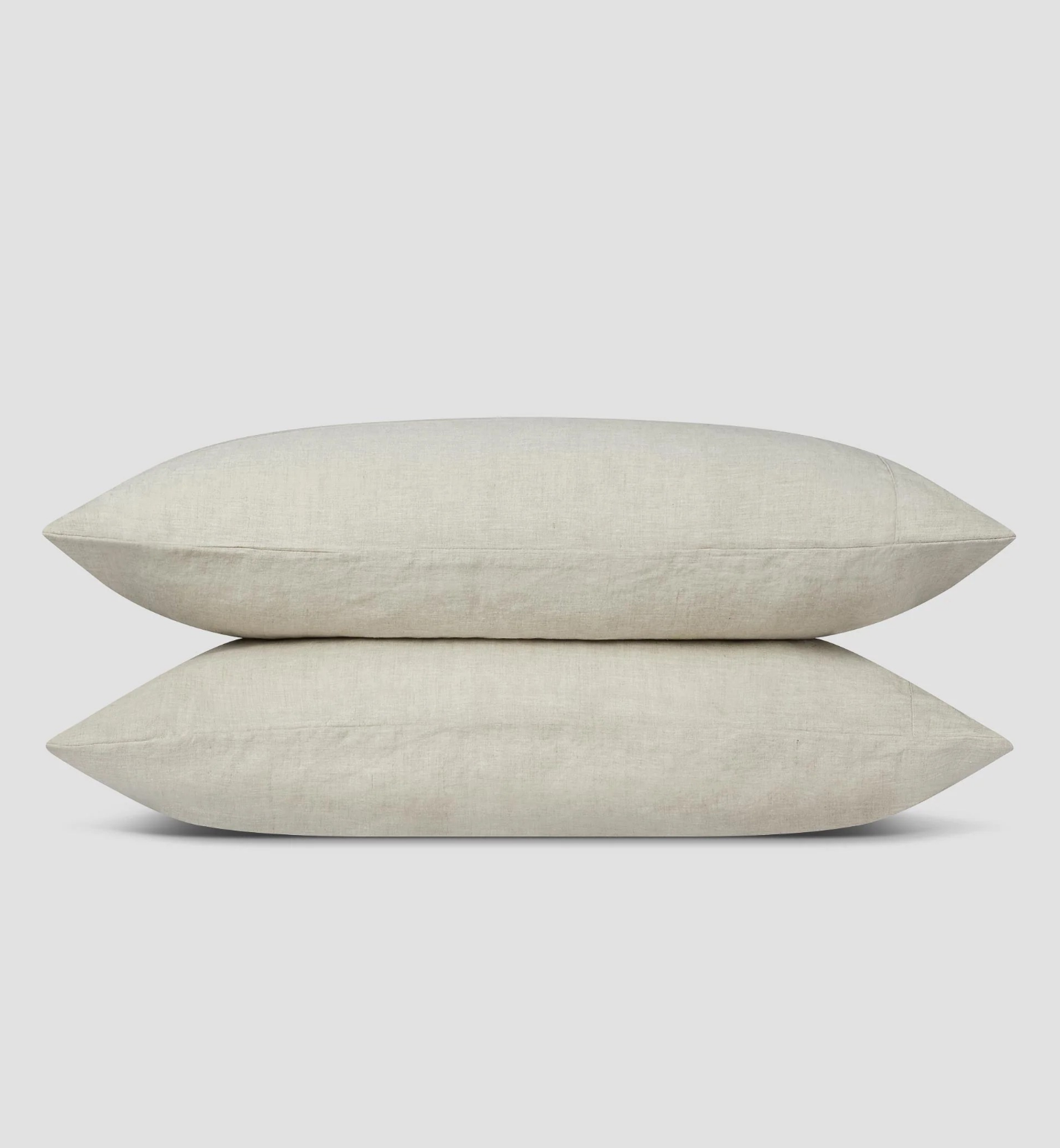 Oatmeal Linen Blend Pillowcases (Pair)