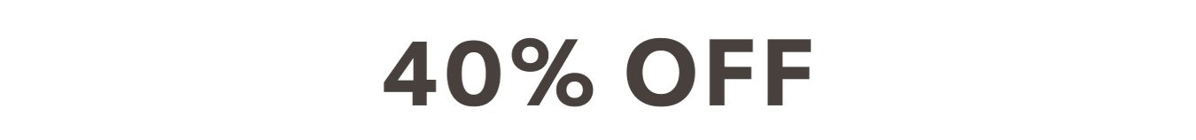 40% Off