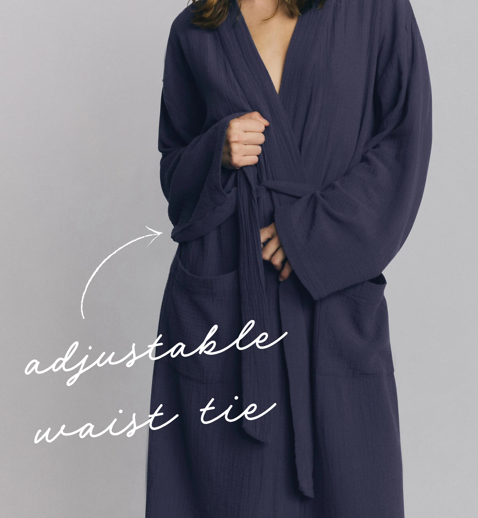 Atlantic Cotton Gauze Robe