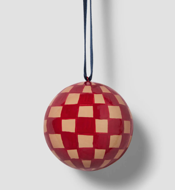 Cinnamon & Peach Christmas Bauble