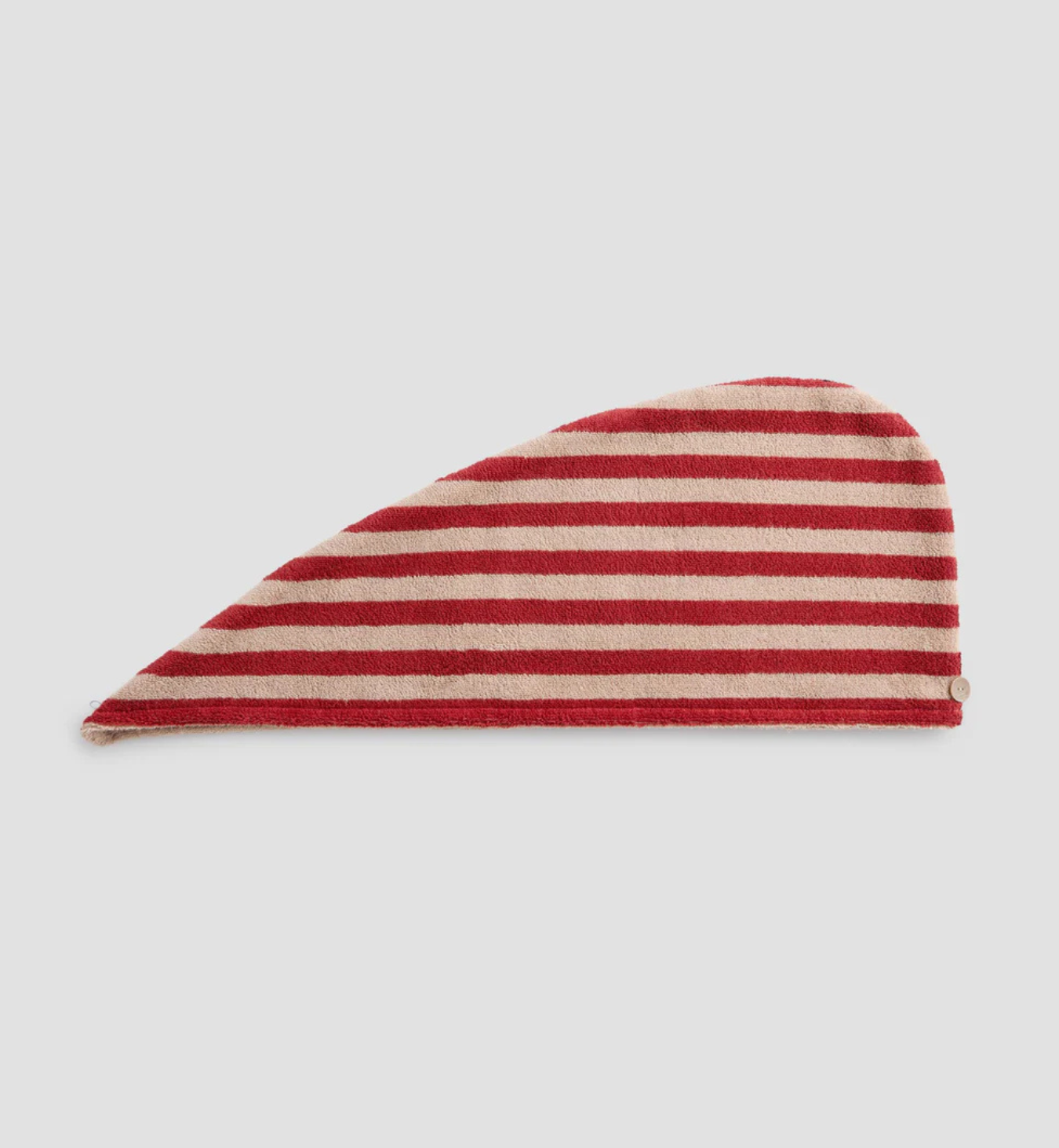 Sandstone Red Pembroke Stripe Cotton Hair Wrap