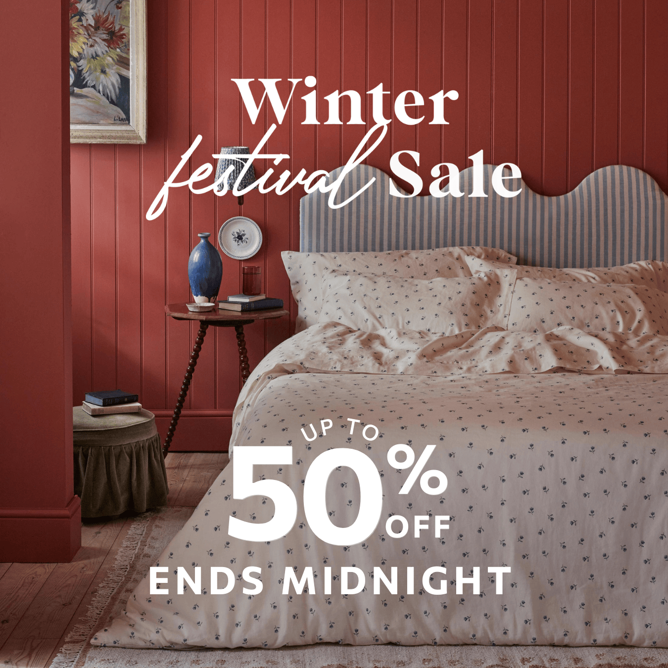 Winter Festival Sale Ends Midnight