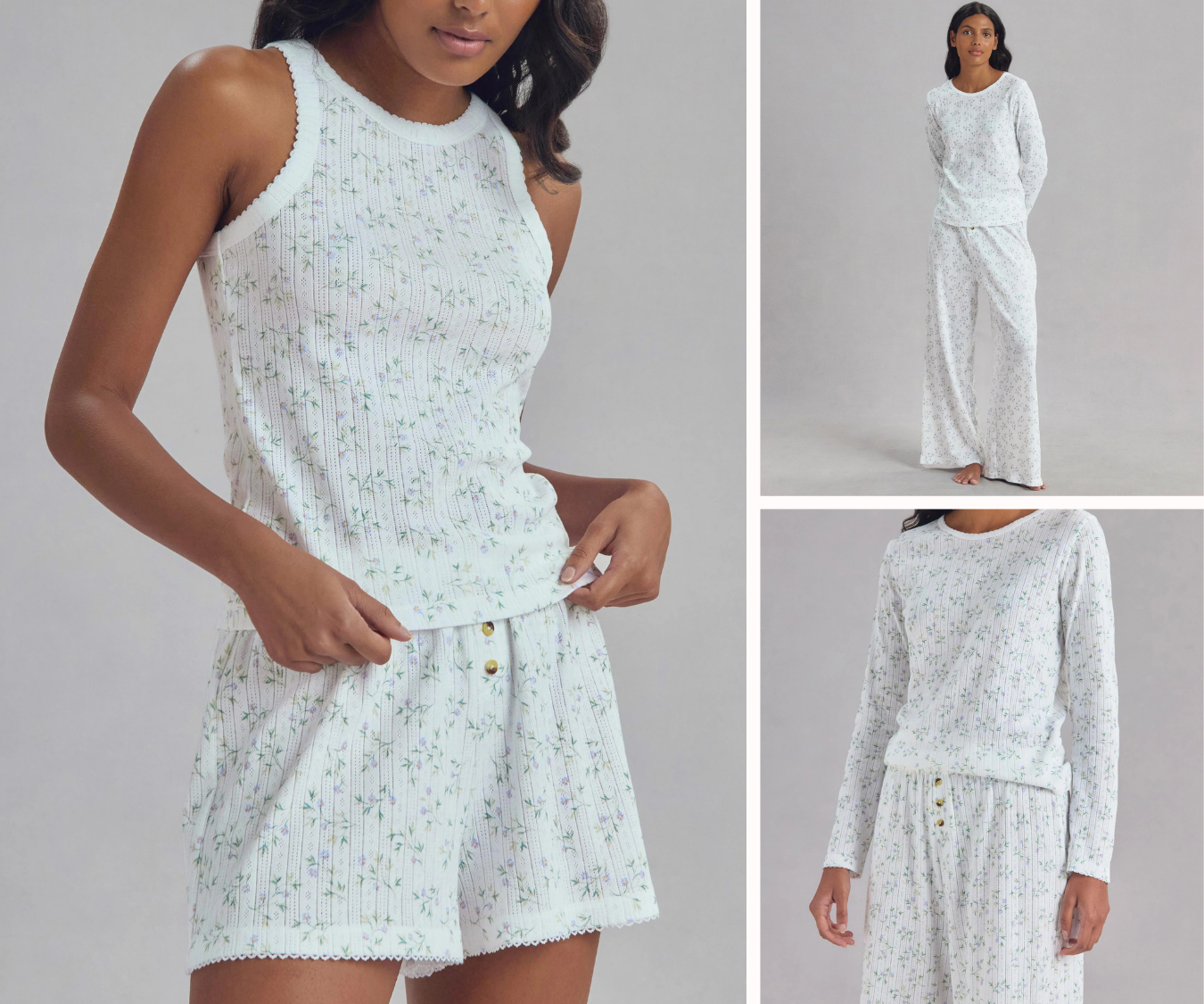 Spring Sprig Pointelle Sleepwear
