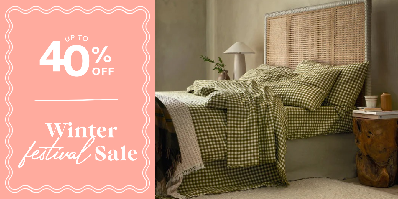 Up to 40% off Winter Festival Sale