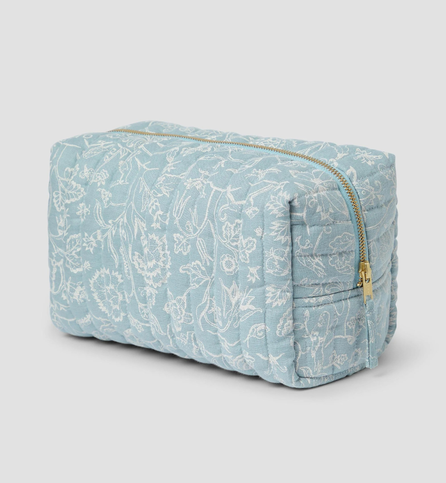 River Wandle Middlemore 100% Linen Wash Bag
