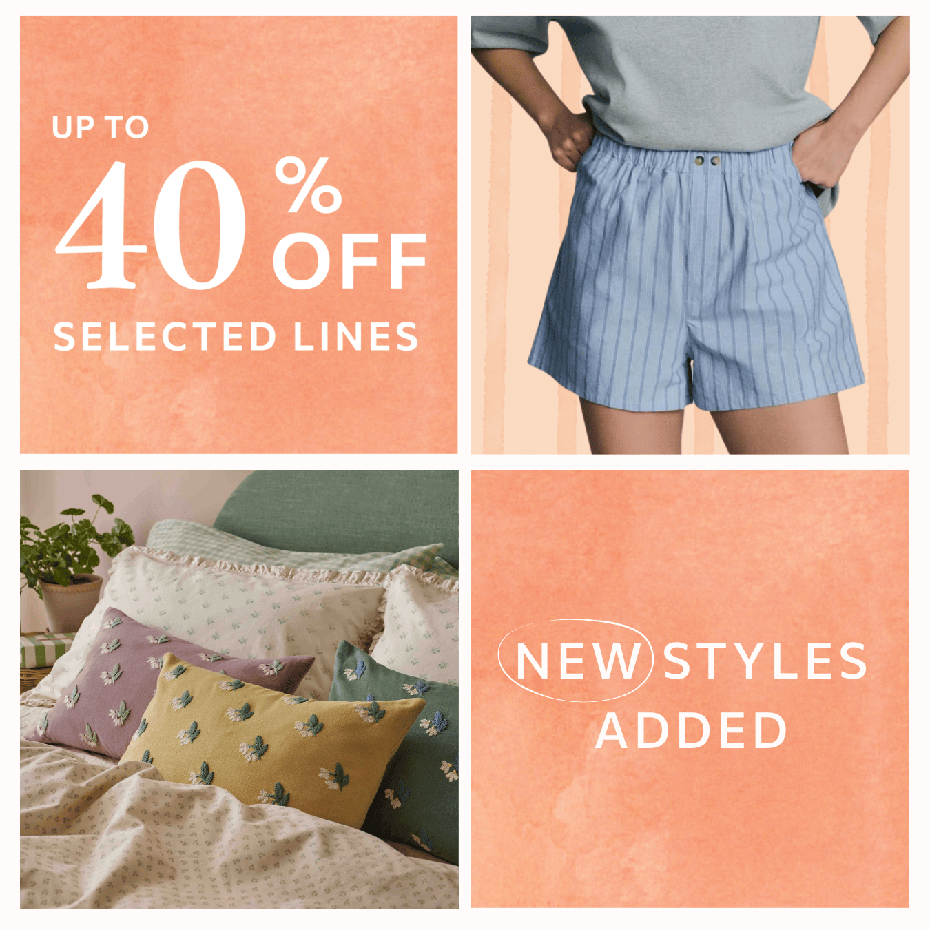 NEW LINES ADDED TO SALE