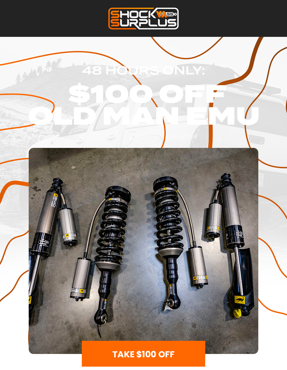 Eyeing Old Man Emu? Shock Surplus