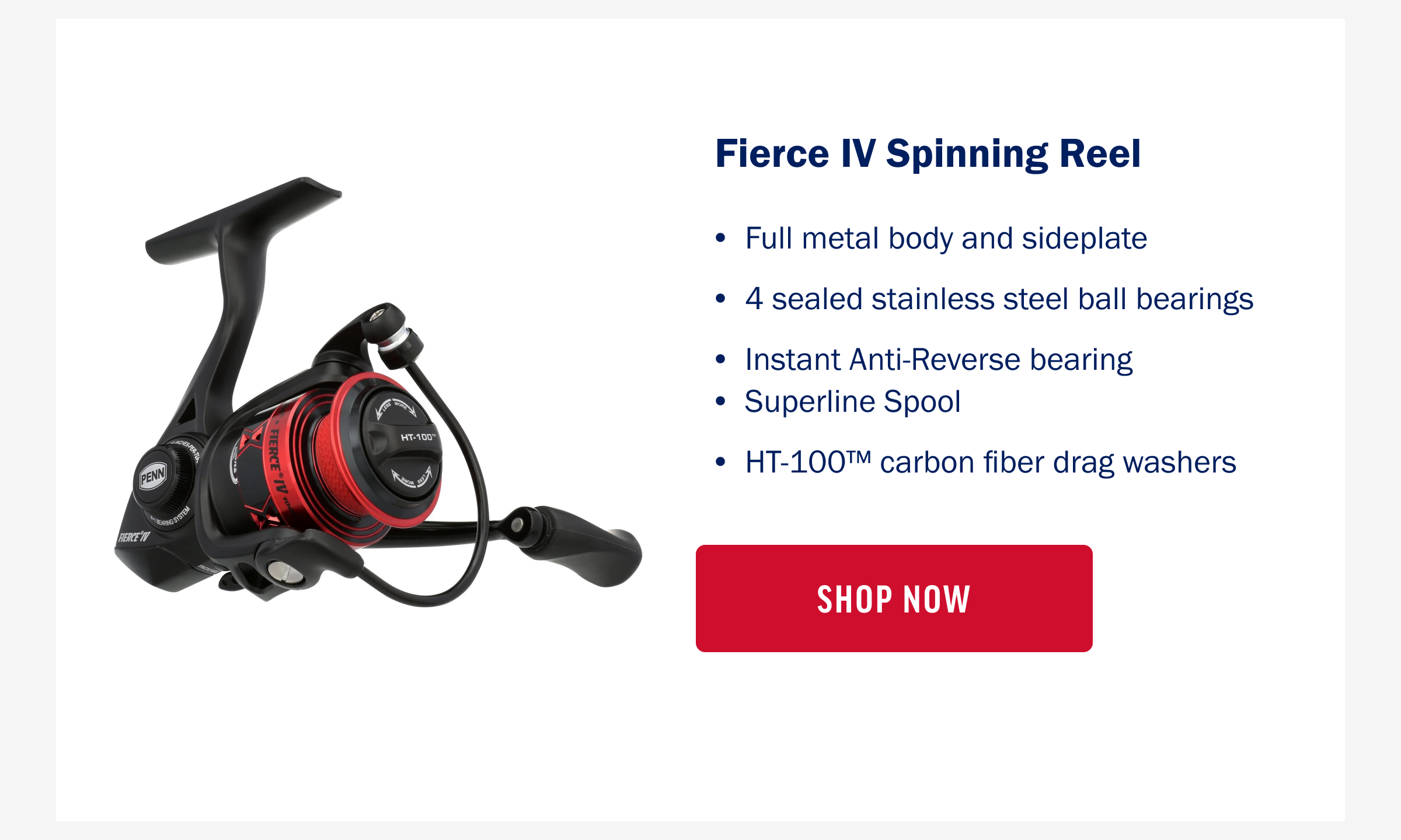 FIERCE IV SPINNING REEL