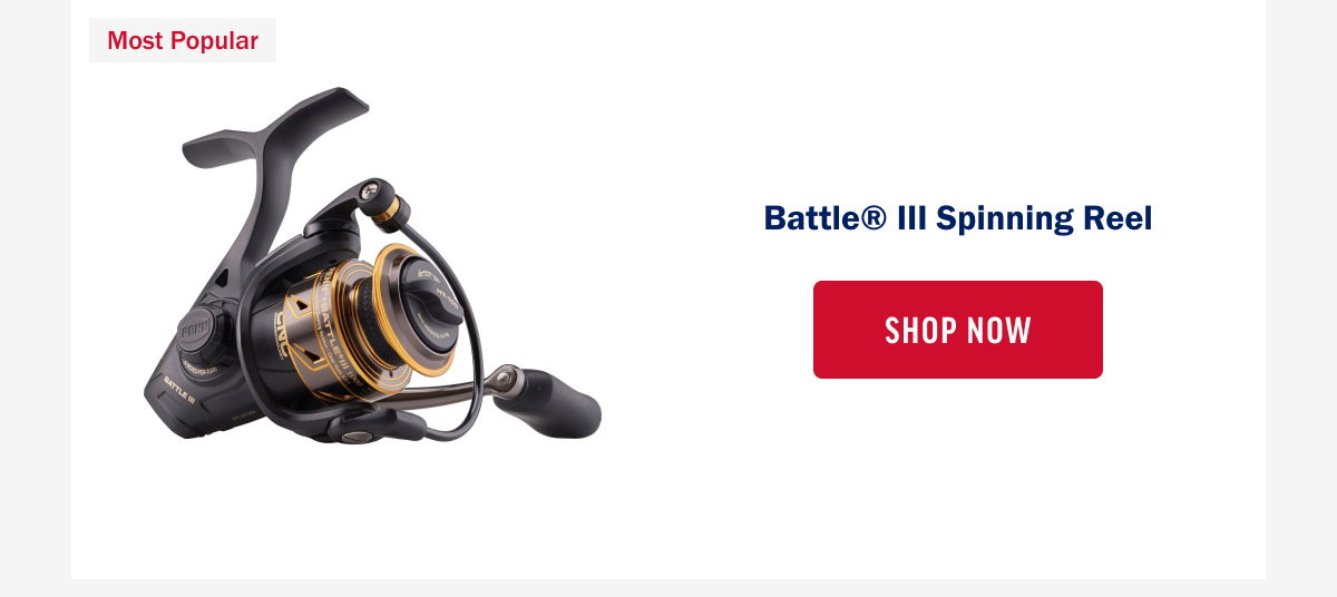 Battle® III Spinning Reel