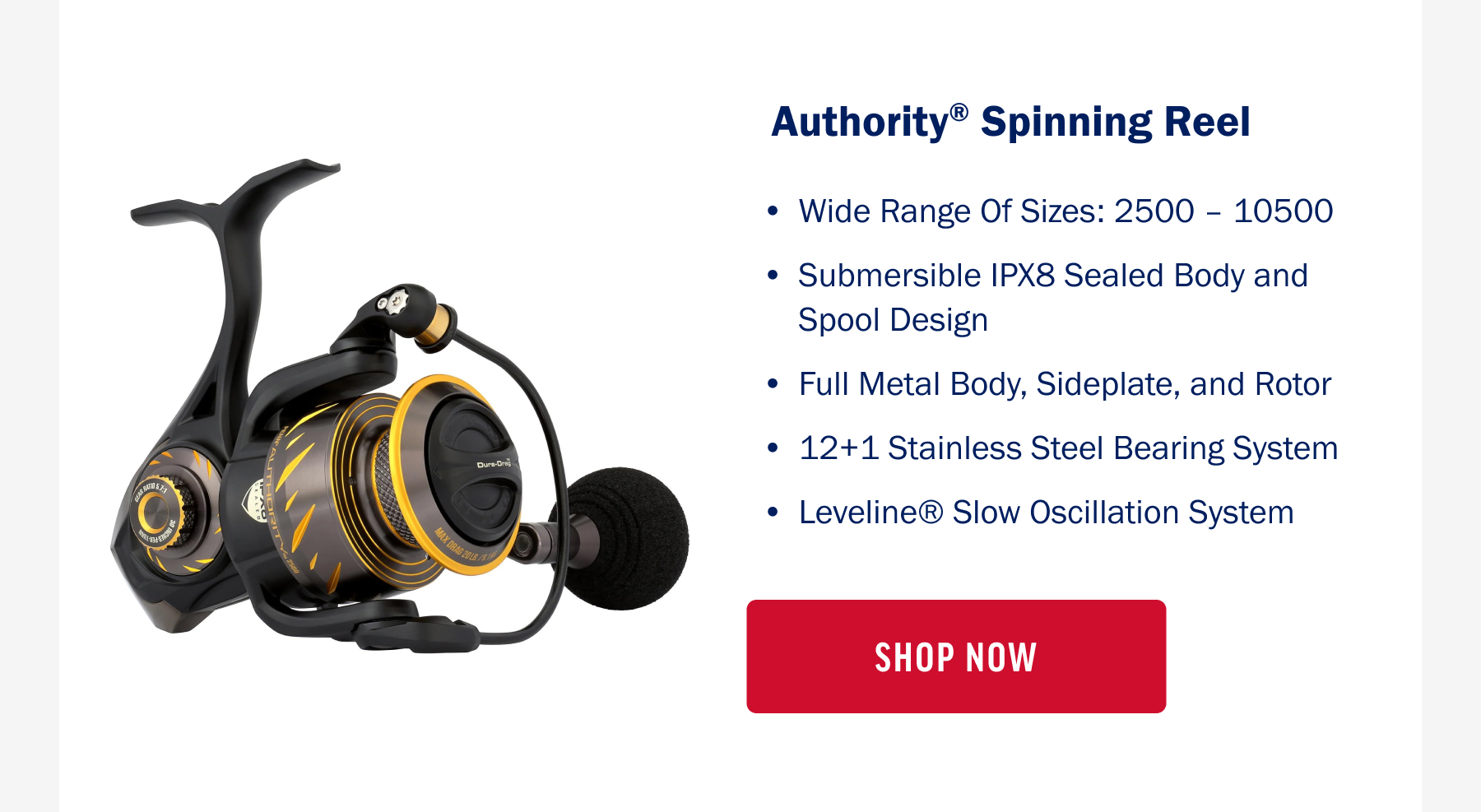 Authority® Spinning Reel