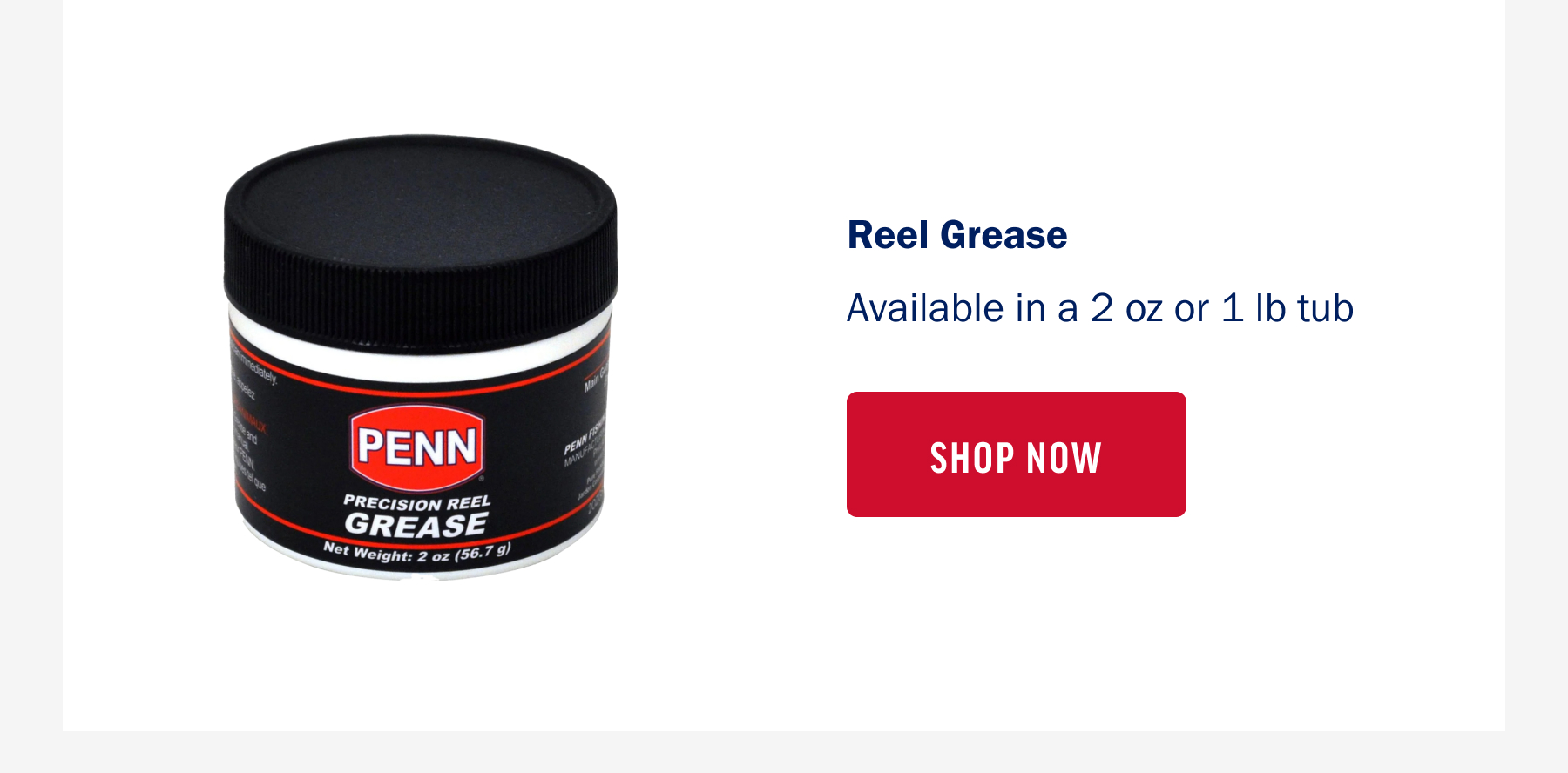 REEL GREASE