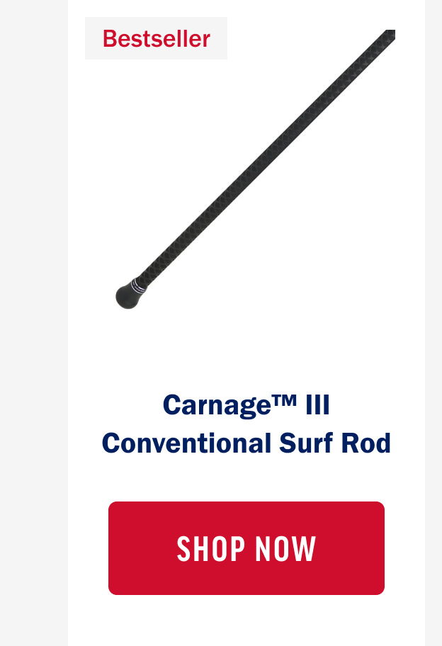 Carnage™ III Conventional Surf Rod