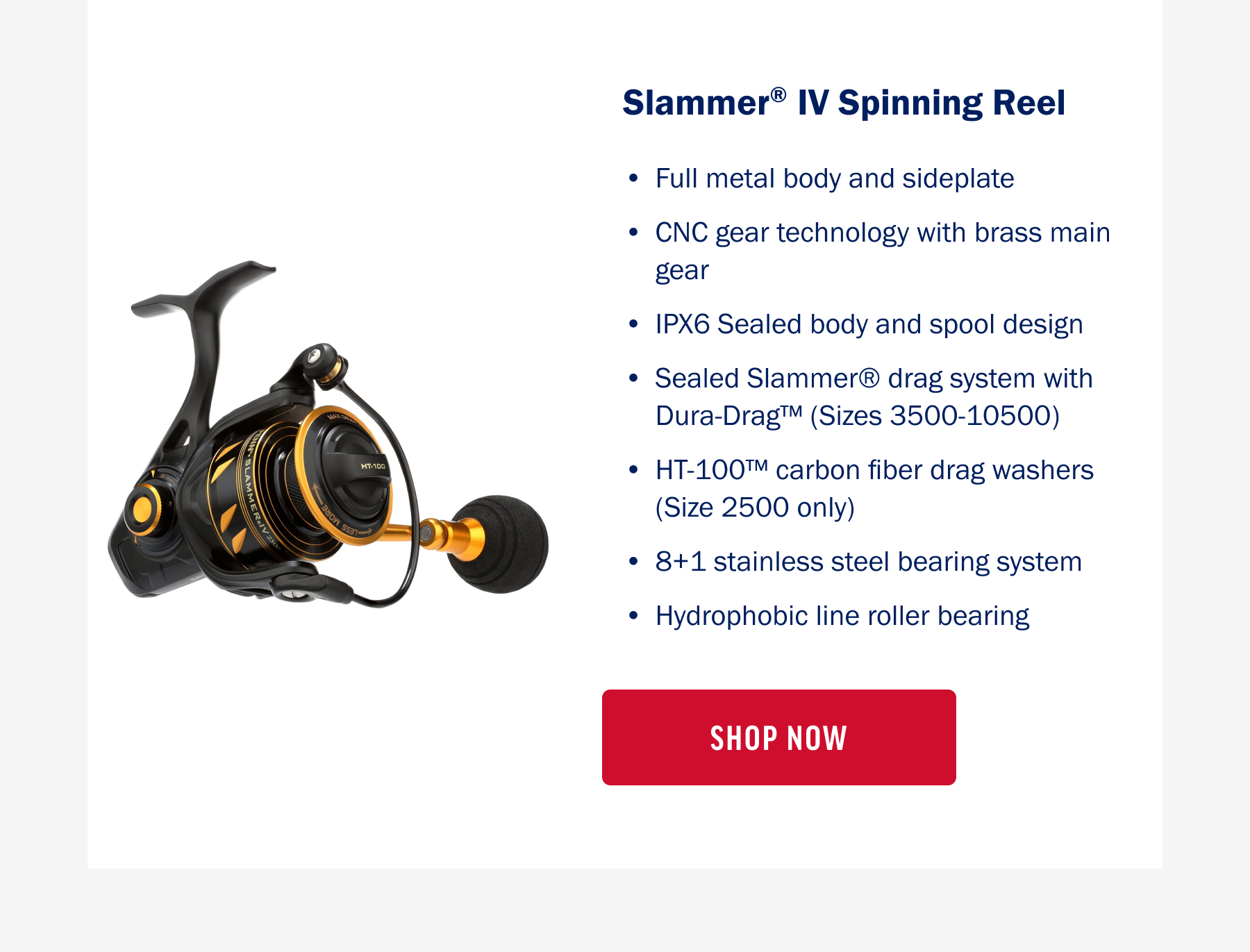 Slammer® IV Spinning Reel