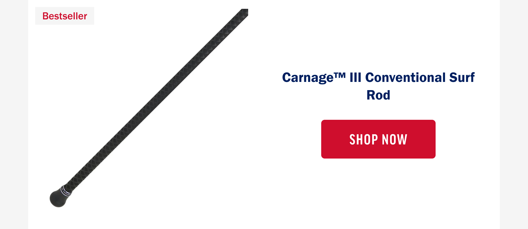 Carnage™ III Conventional Surf Rod
