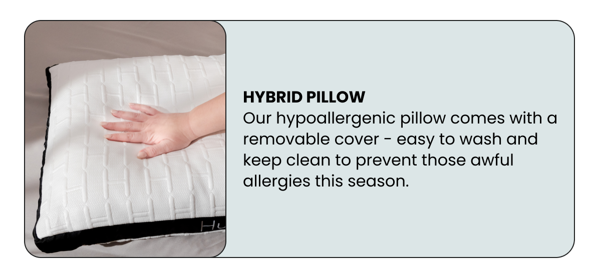 Explore these Hush solutions to your Spring allergies 🤧 Hush Blankets