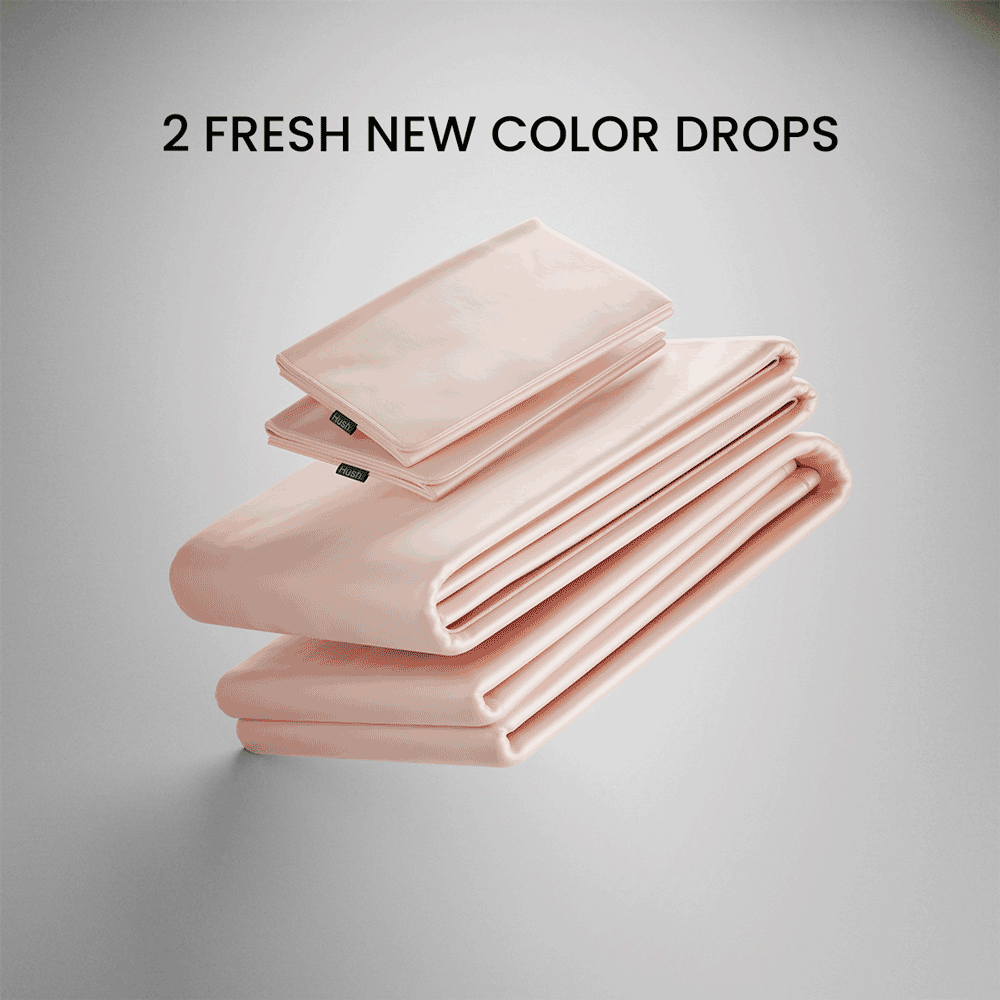 Just dropped 2 New Iced Sheets Colors 🧊 Hush Blankets