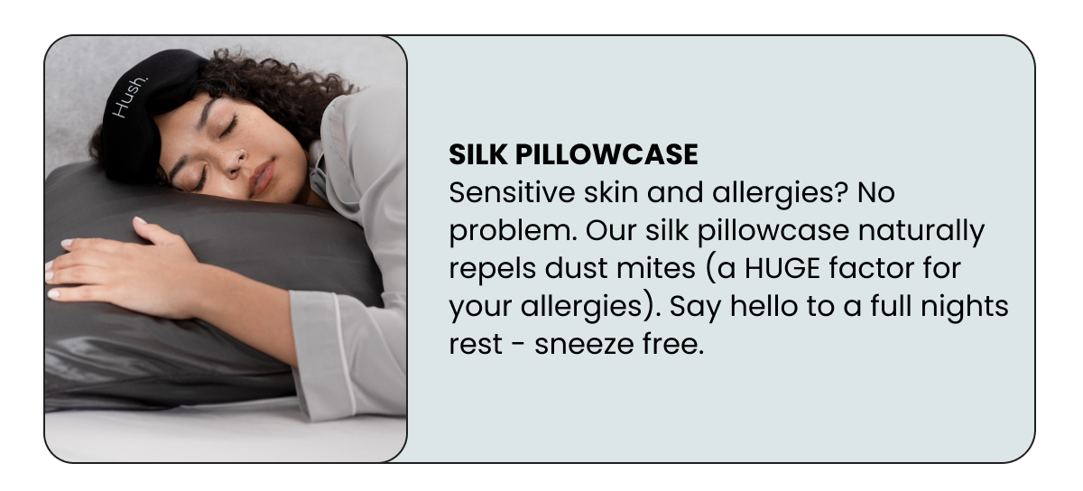 Explore these Hush solutions to your Spring allergies 🤧 Hush Blankets