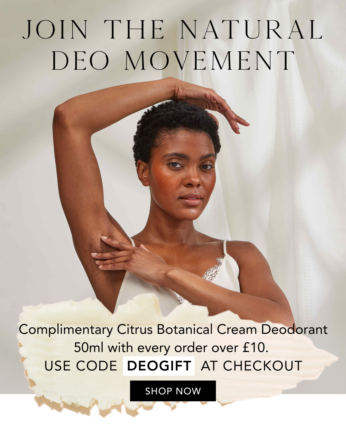 Try Aurelia’s Deodorant on us Aurelia Probiotic Skincare