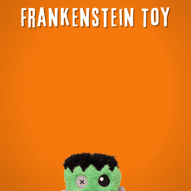 Frankenstein plush toy for dogs.