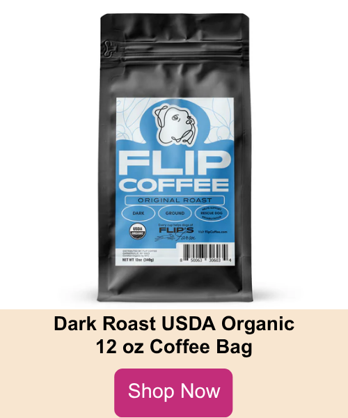 Dark Roast USDA Organic 12 oz Coffee Bag