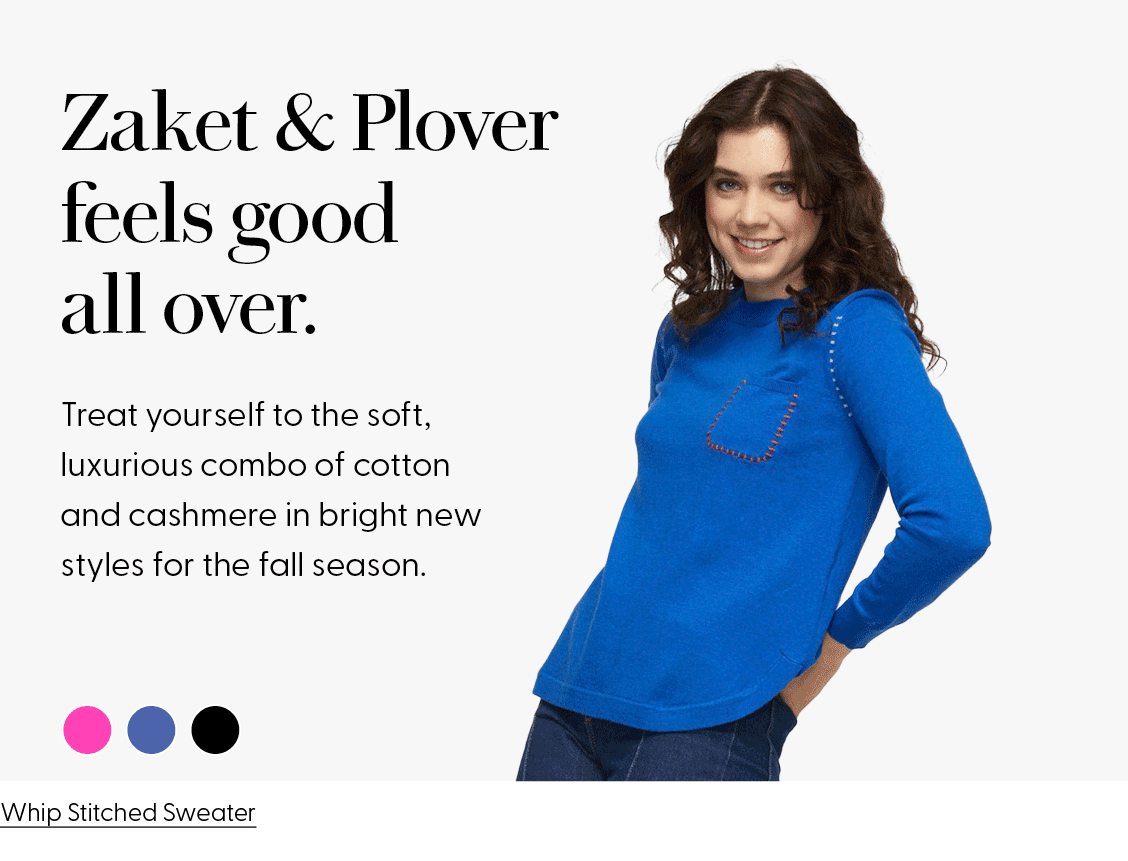 Whip Stitched Sweater