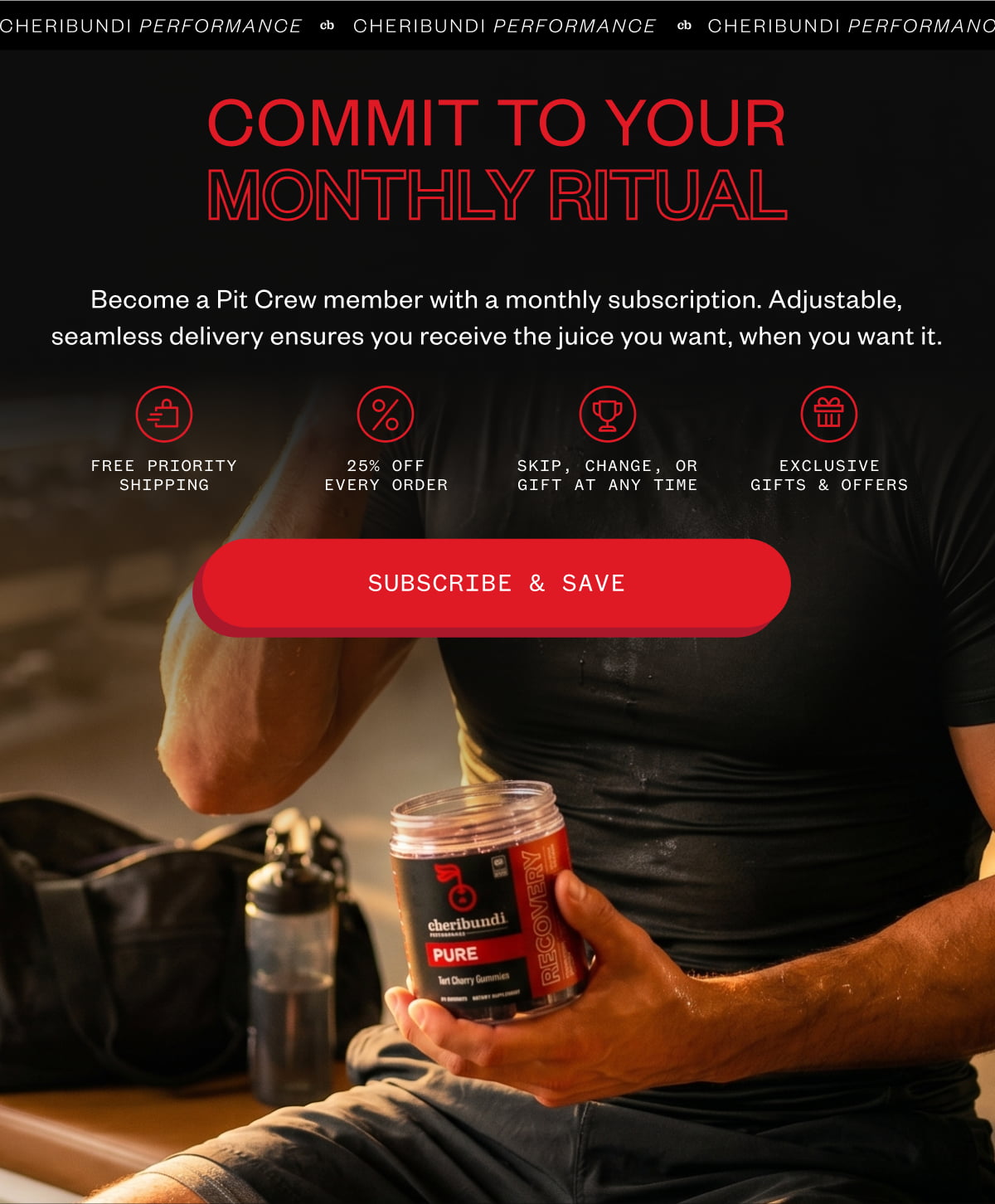 COMMIT TO YOUR MONTHLY RITUAL | SUBSCRIBE AND SAVE