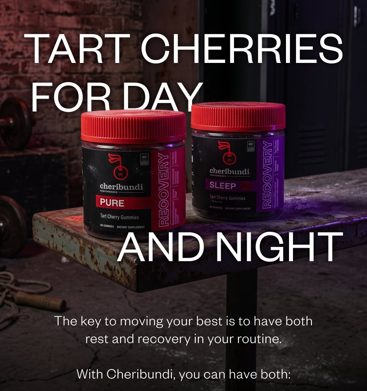 Tart Cherries For Day & Night