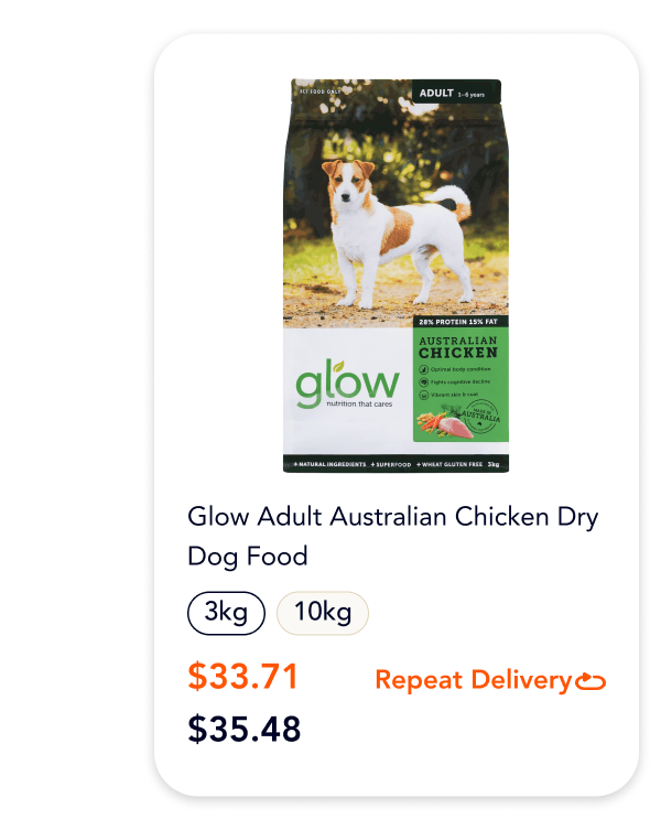 Glow Adult Australian Chicken Dry Dog Food