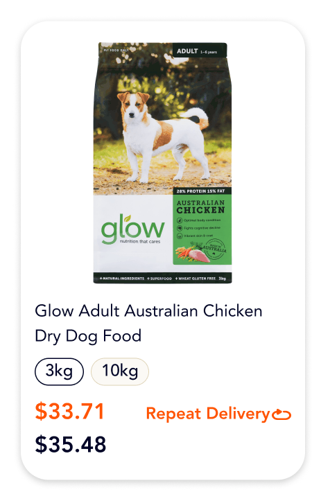 Glow Adult Australian Chicken Dry Dog Food