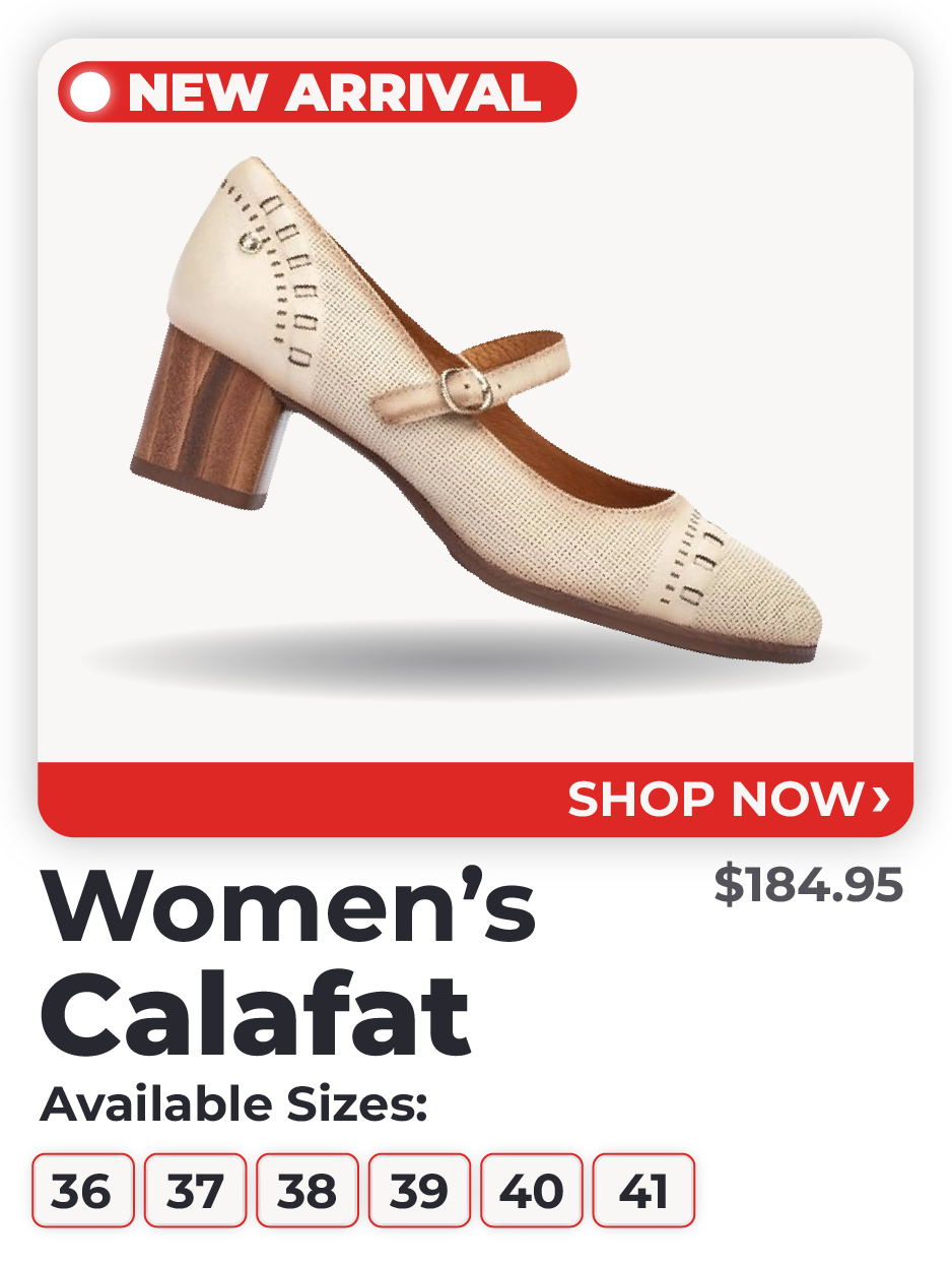 Shop Women's Calafat | $184.95 | New Arrival | Available Sizes: 36, 37, 38, 39, 40, 41