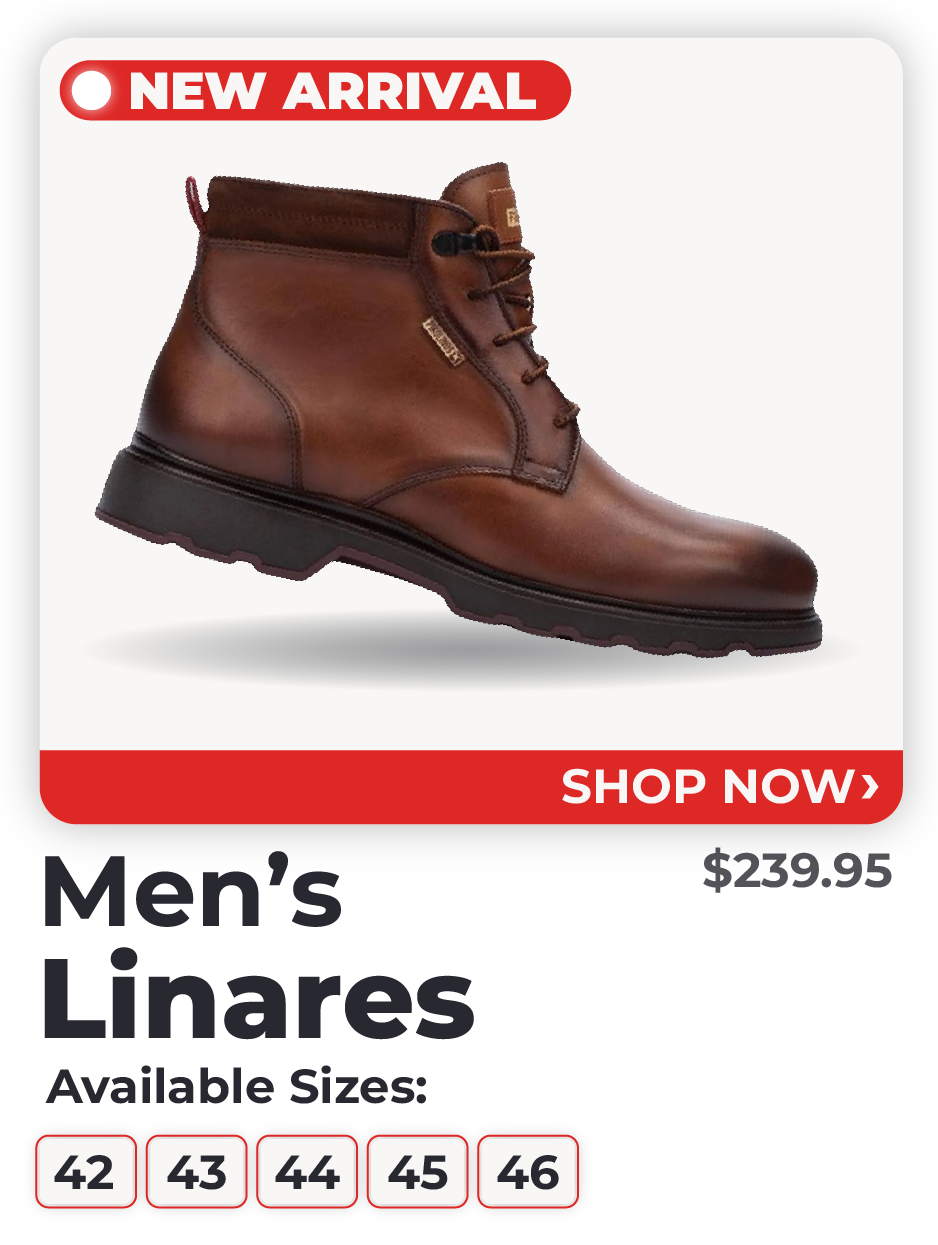 Shop Men's Linares | $239.95 | New Arrival | Available Sizes: 42, 43, 44, 45, 46